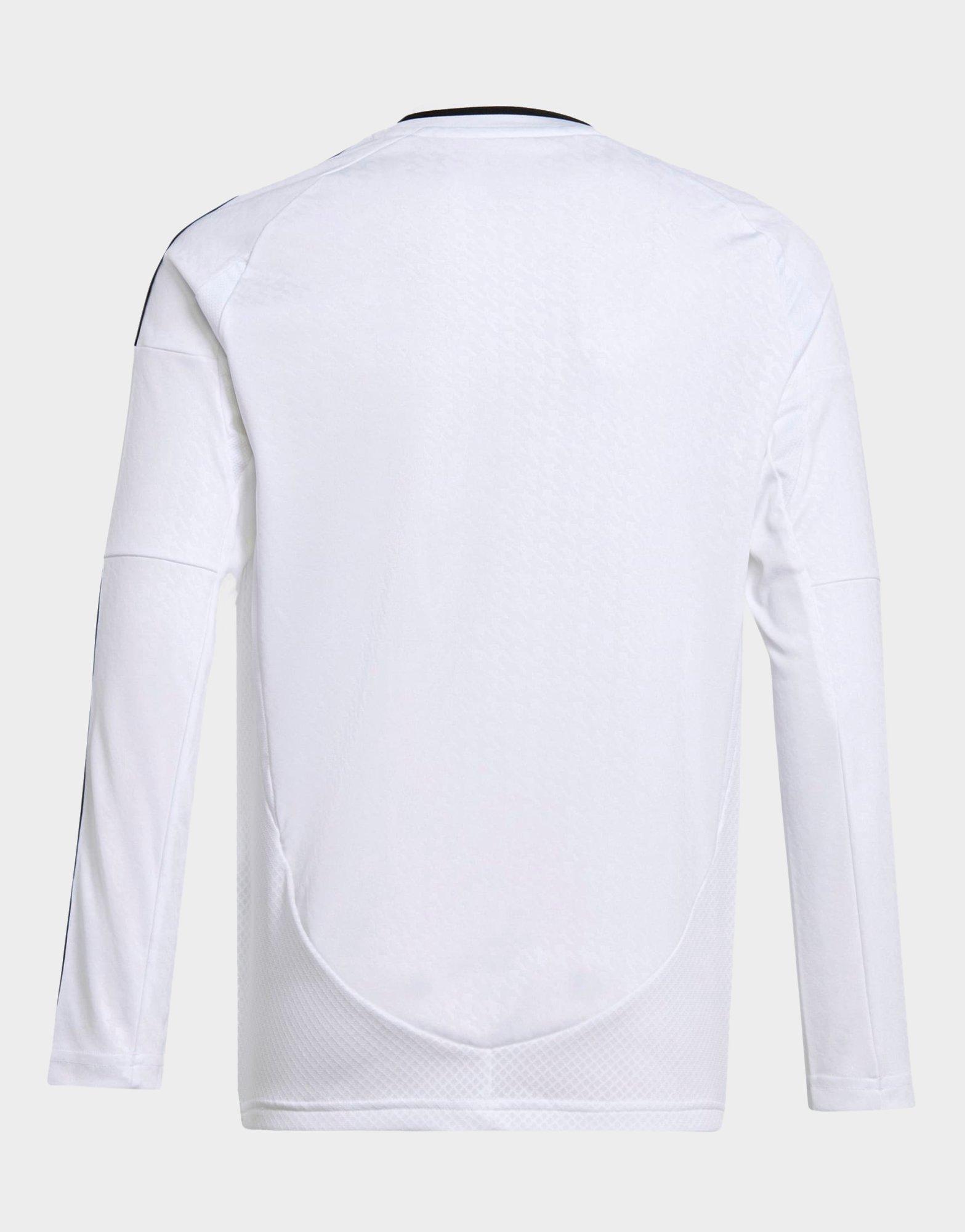 adidas Real Madrid 24/25 Long Sleeve Kids Heimtrikot