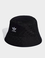 adidas Originals หมวกแก็ป Trefoil Monogram Jacquard Bucket