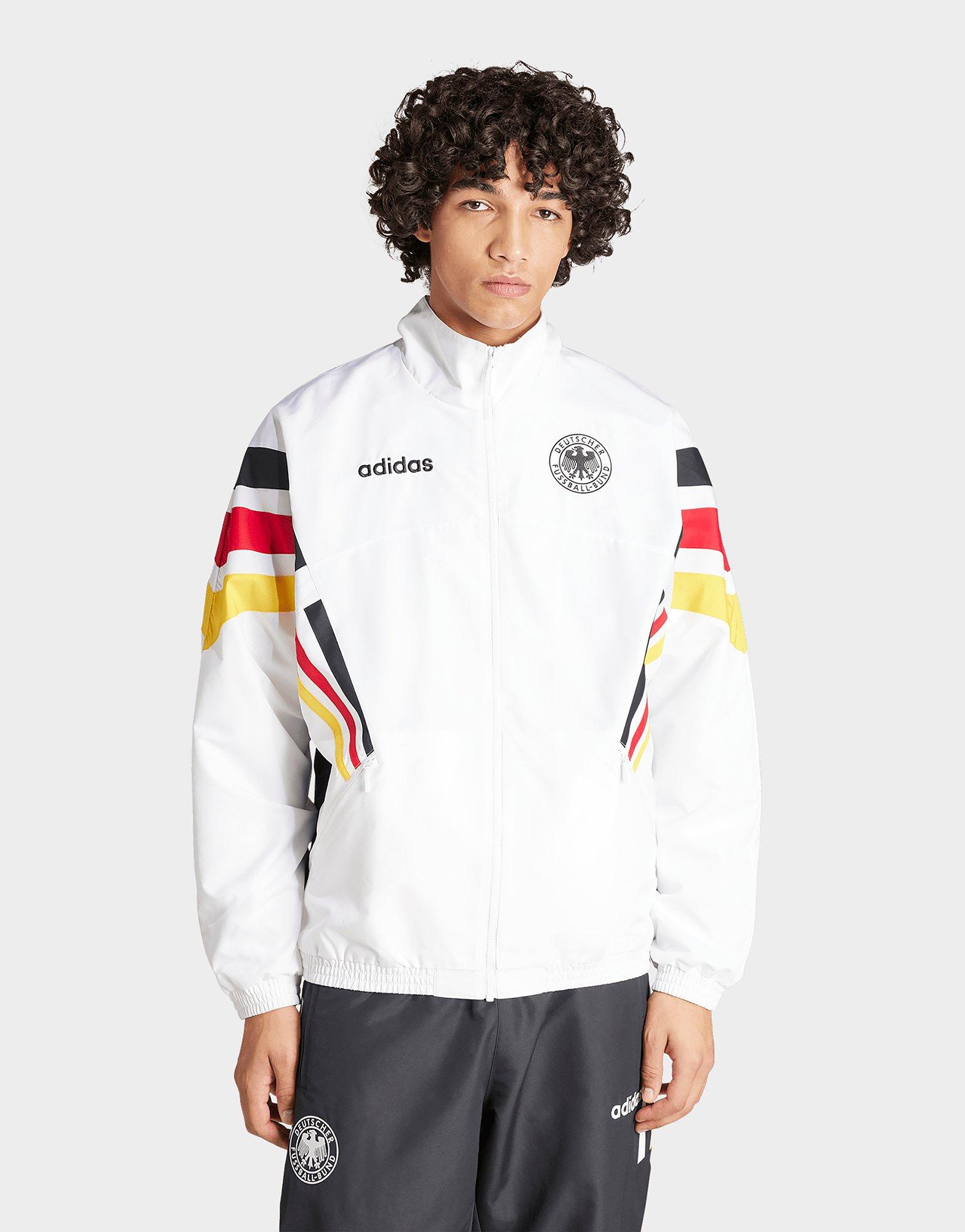 White adidas Germany 1996 Woven Track Jacket