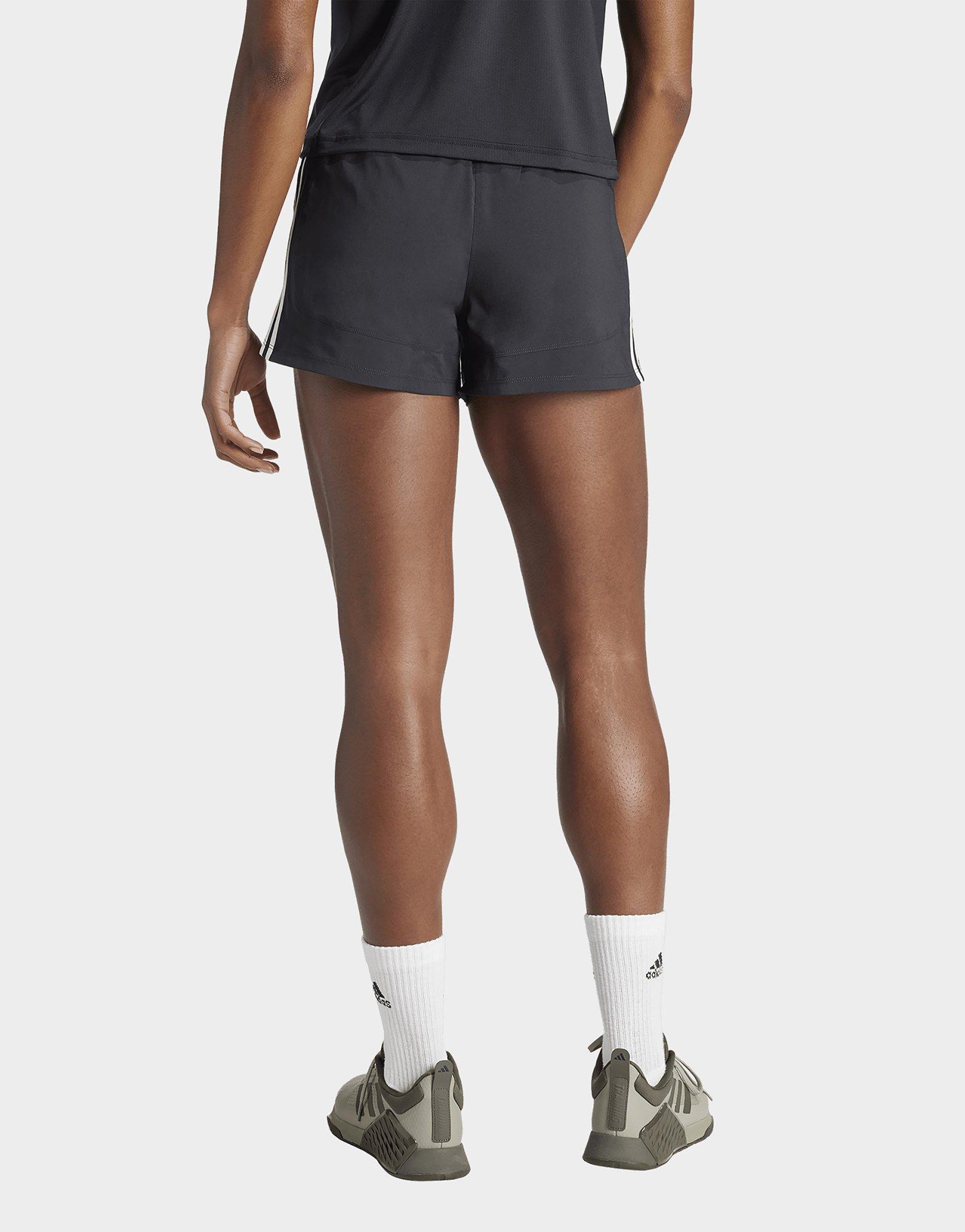 adidas Short de training taille haute Pacer 3 bandes