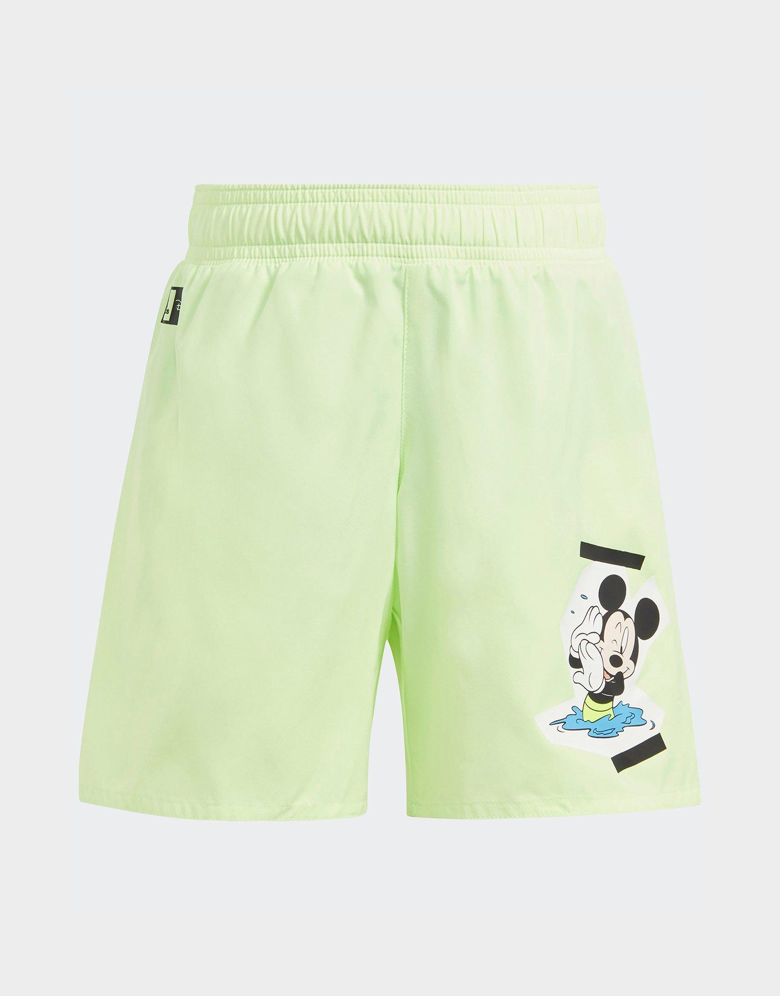 Green adidas adidas x Disney Mickey Mouse Swim Shorts JD Sports UK