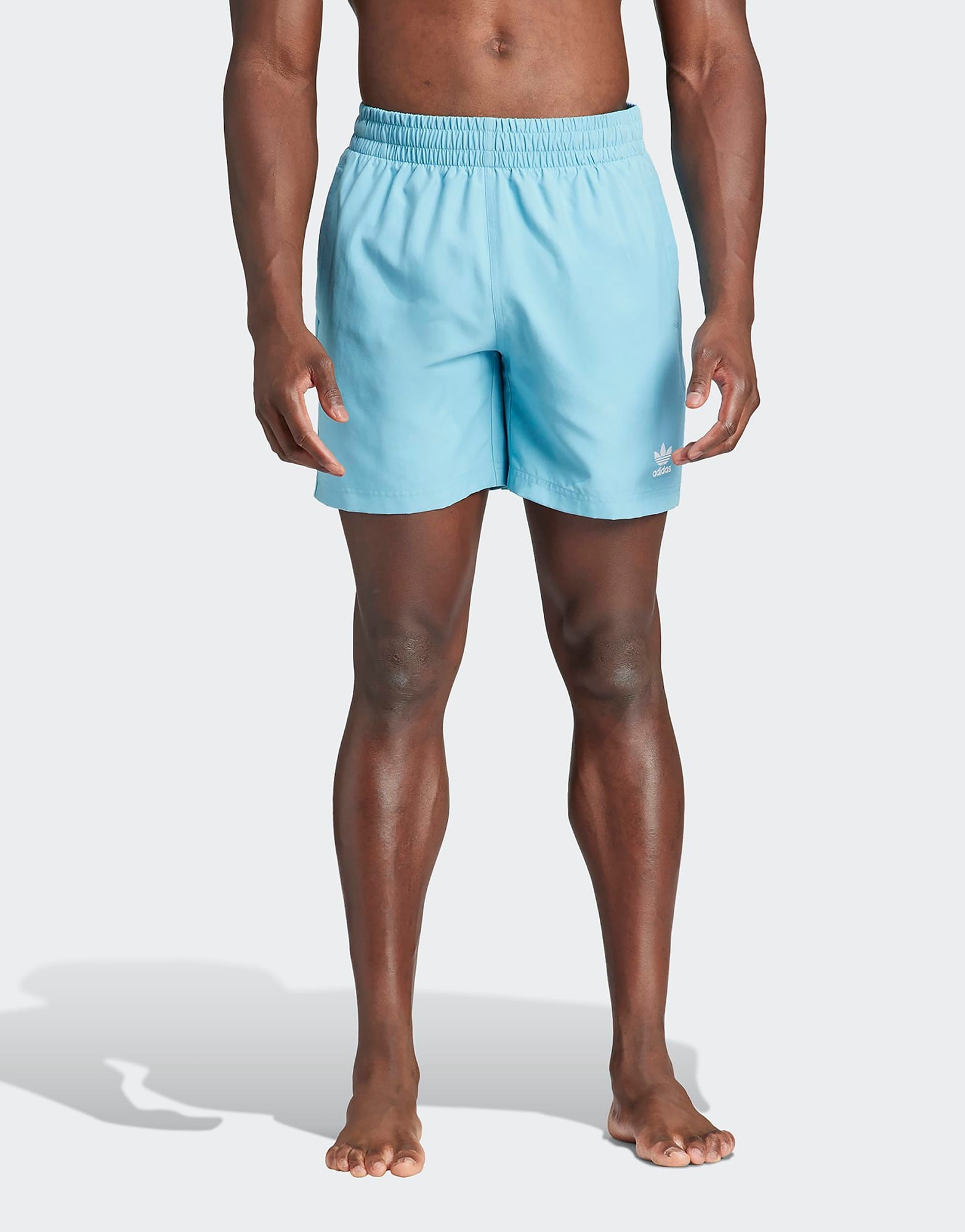 Blue adidas Adicolor Essentials Solid Swim Shorts JD Sports UK