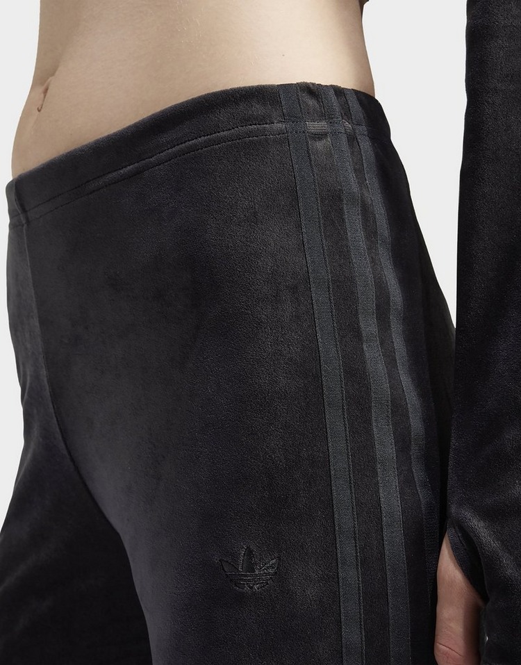 adidas Originals Crushed Velvet Flared Pants