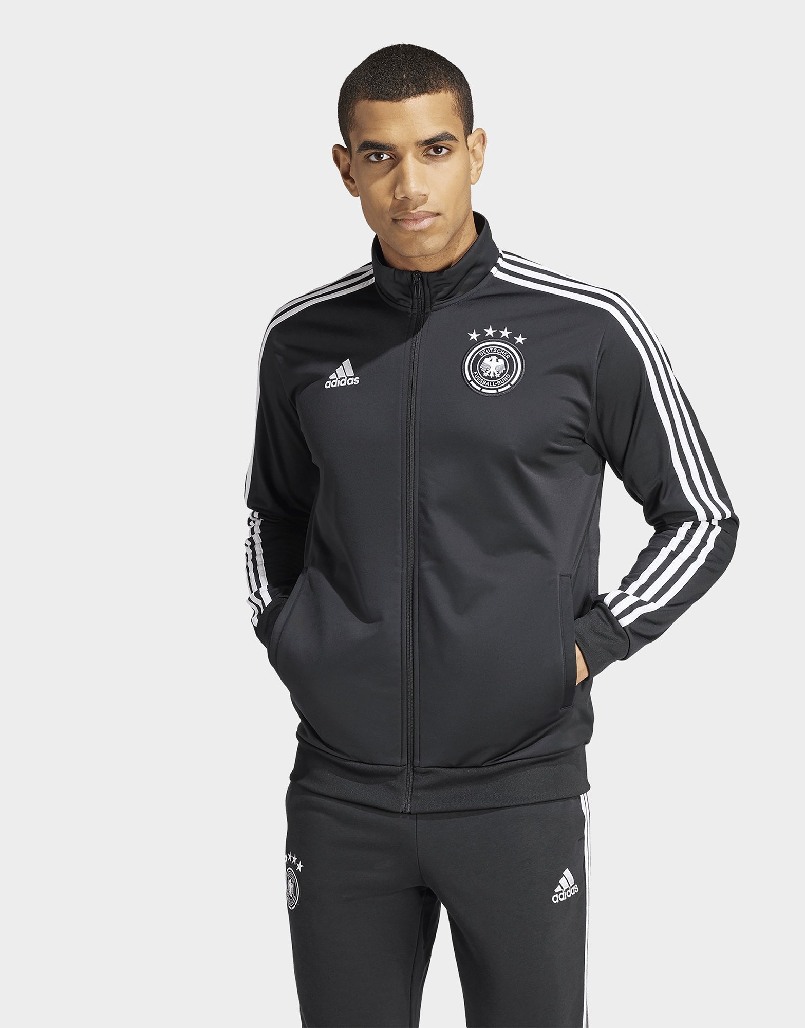 Black adidas Germany DNA Track Top JD Sports UK