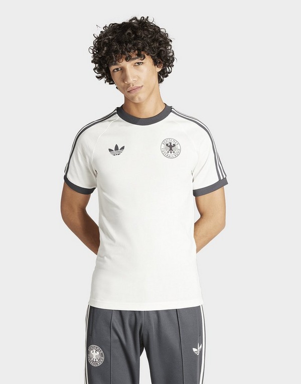 White adidas Originals Germany Adicolor Classics 3-Stripes T-Shirt