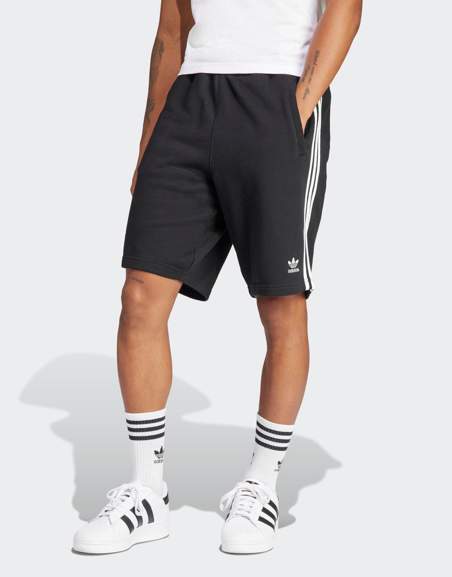 Adidas originals adicolour mini cheap athletic shorts in 3 stripe