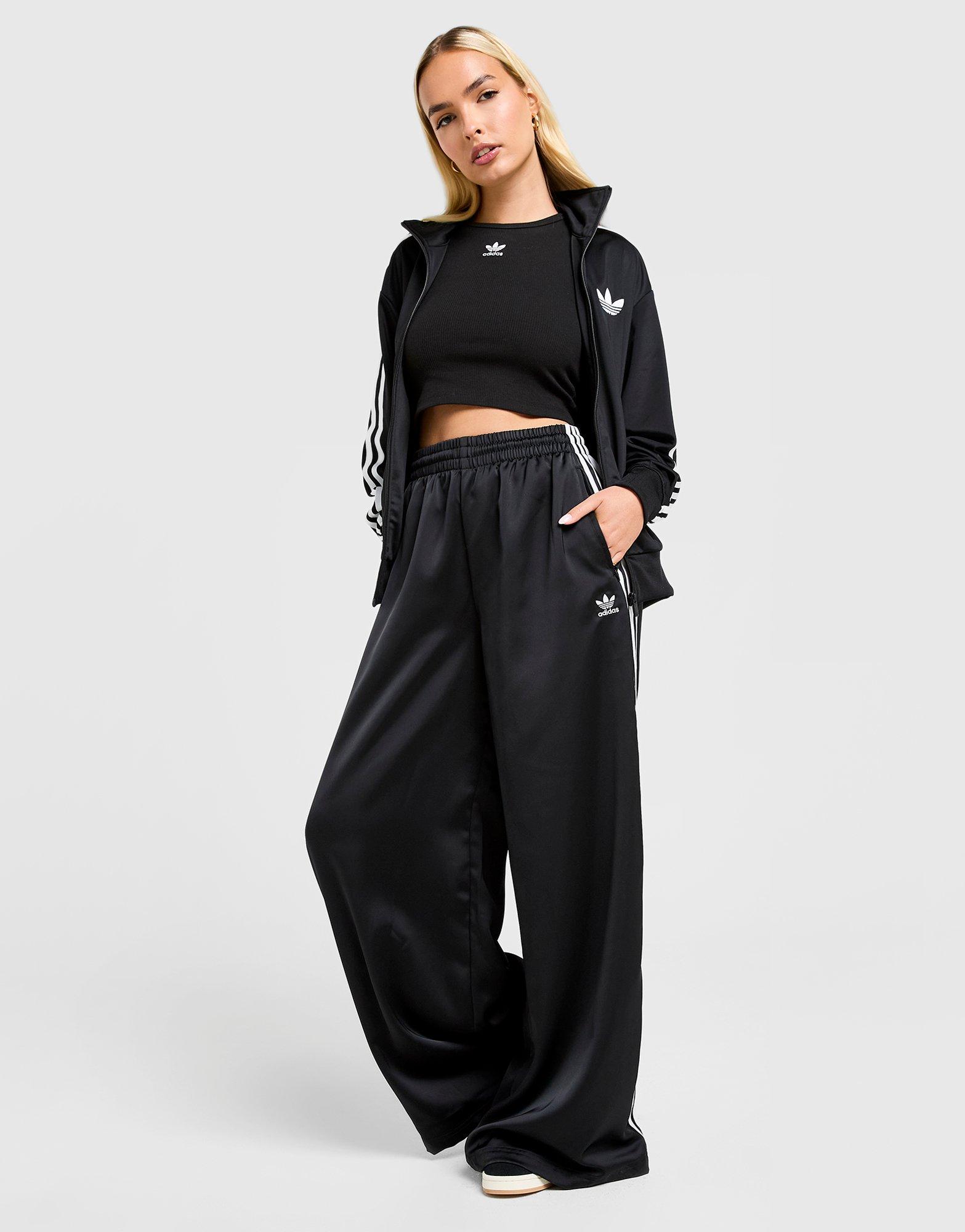 adidas Originals Adicolor Satin Wide Leg Trainingsbroek — foto 4 van 6