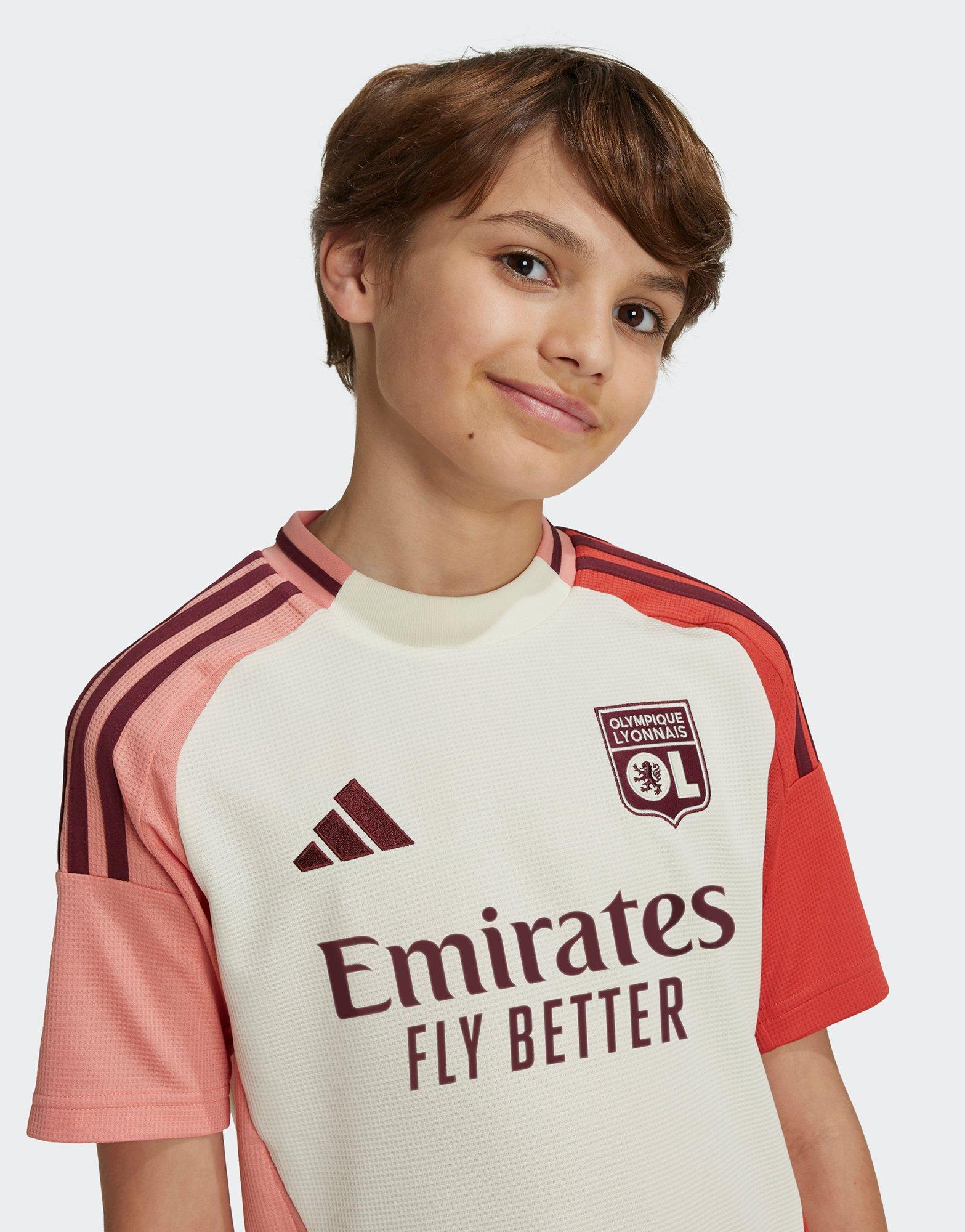 adidas Olympique Lyon 24/25 Kids Ausweichtrikot