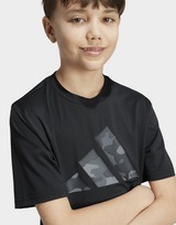 adidas Train Essentials Seasonal Print Kids T-Shirt