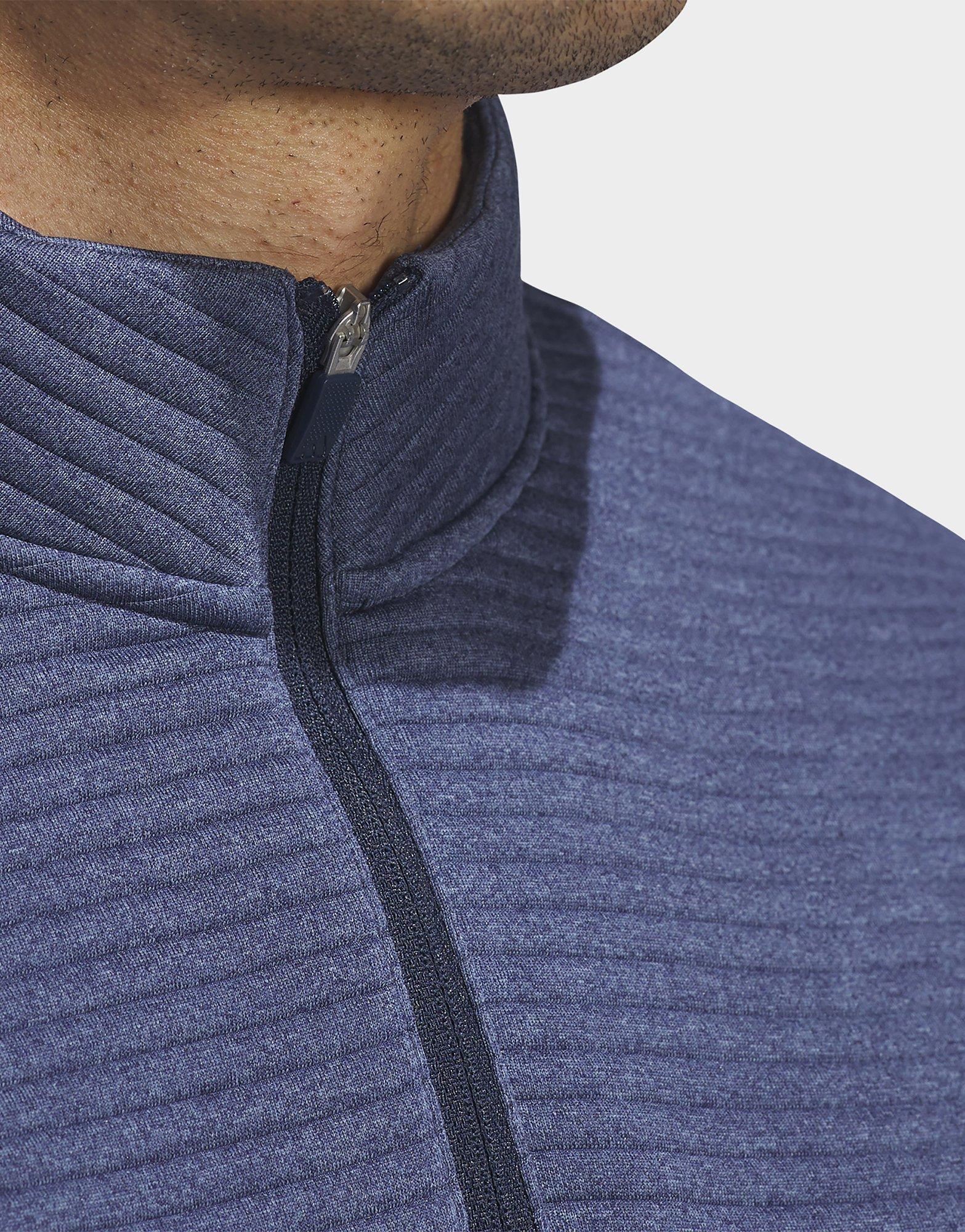 adidas Ultimate365 DWR Textured Quarter-Zip Pullover