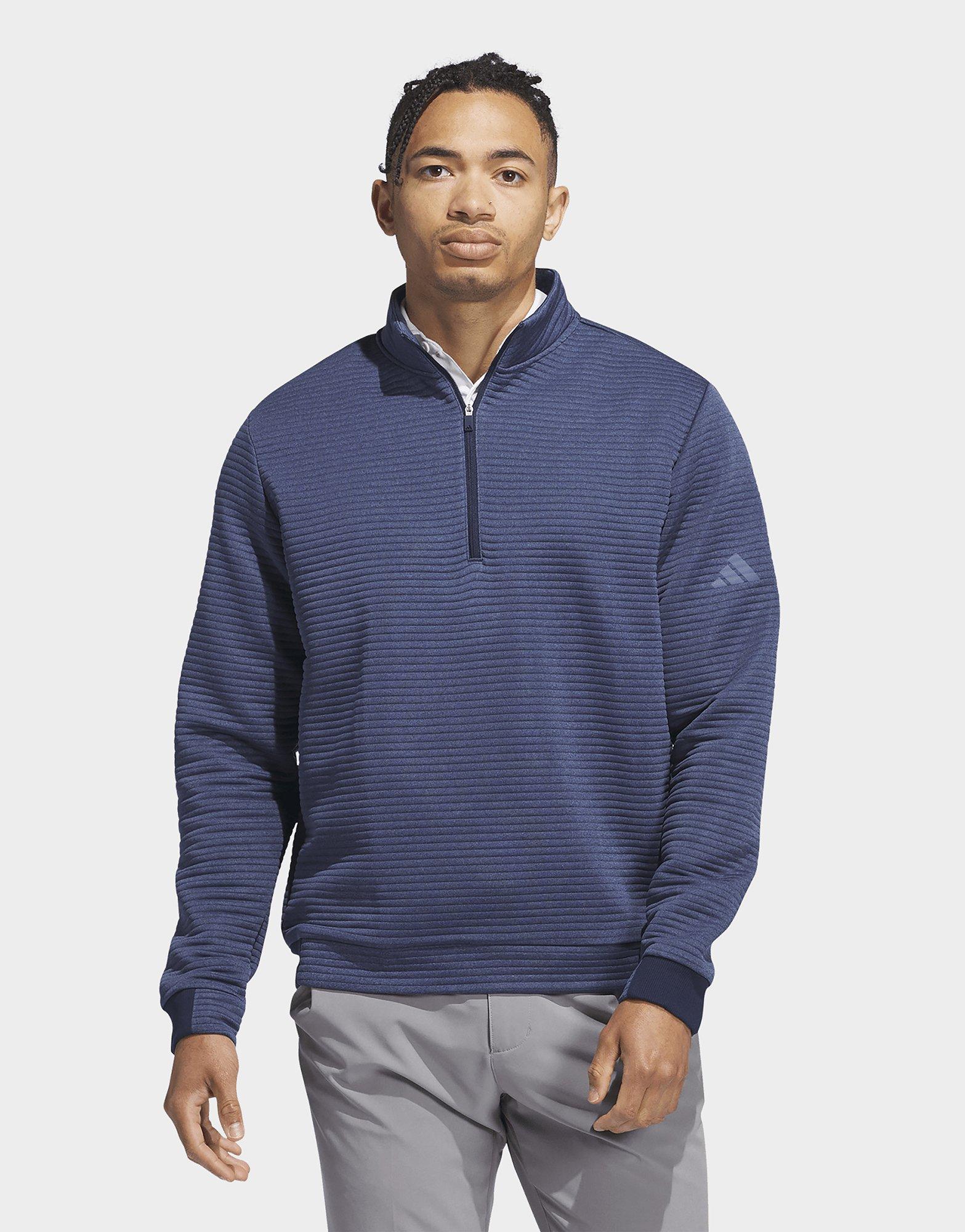 adidas Pullover testurizzato con zip da ¼ Ultimate365 DWR