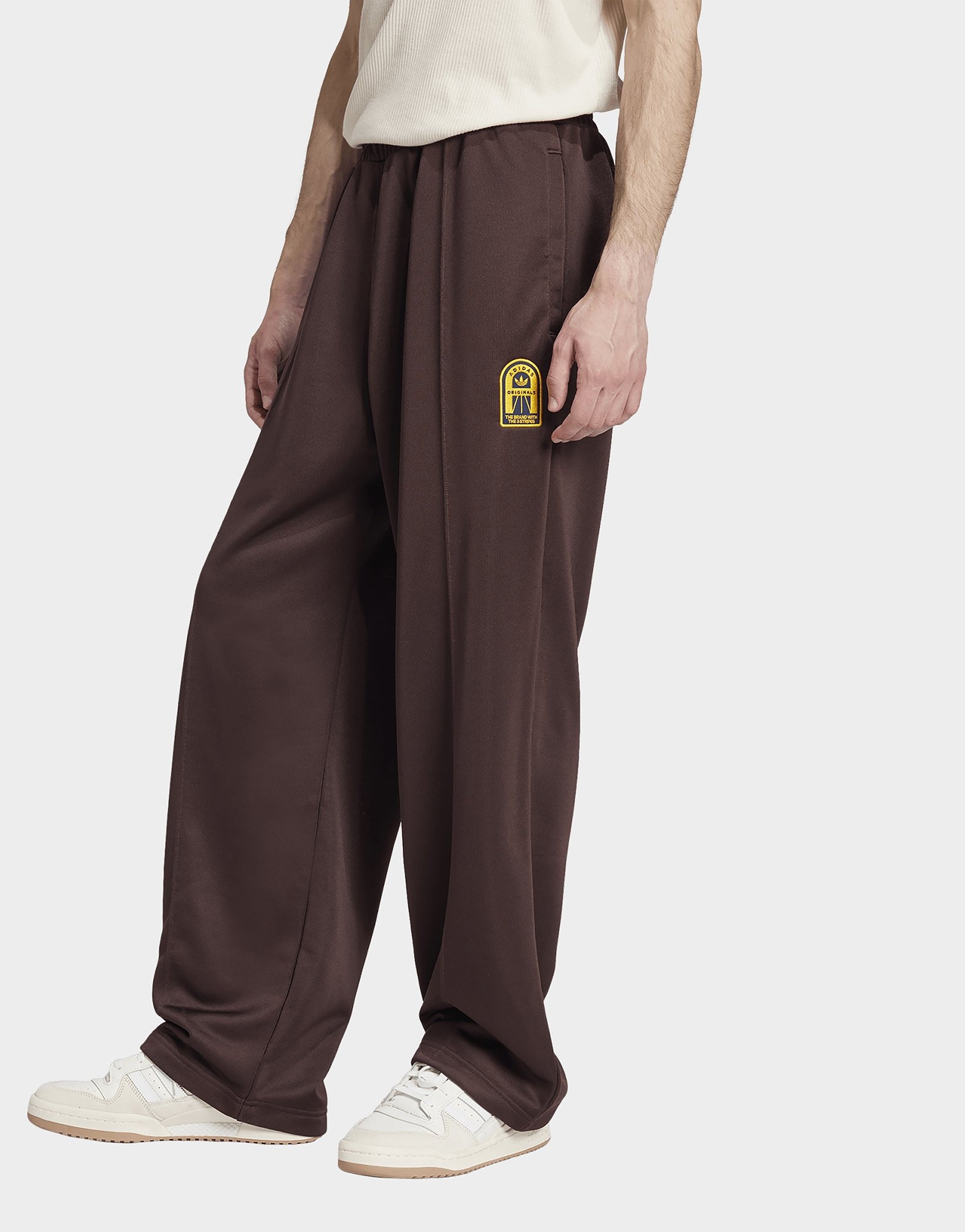 Brown adidas Pintuck Pants JD Sports UK