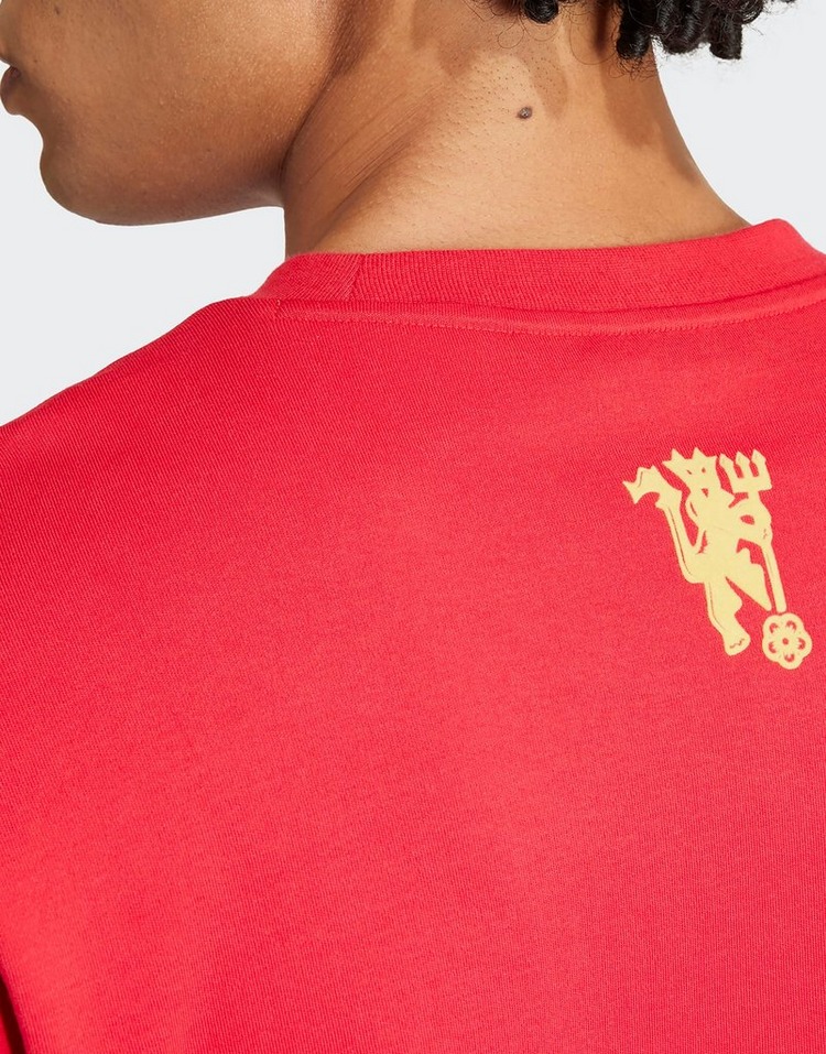 adidas Manchester United Cultural Story Crew Sweatshirt