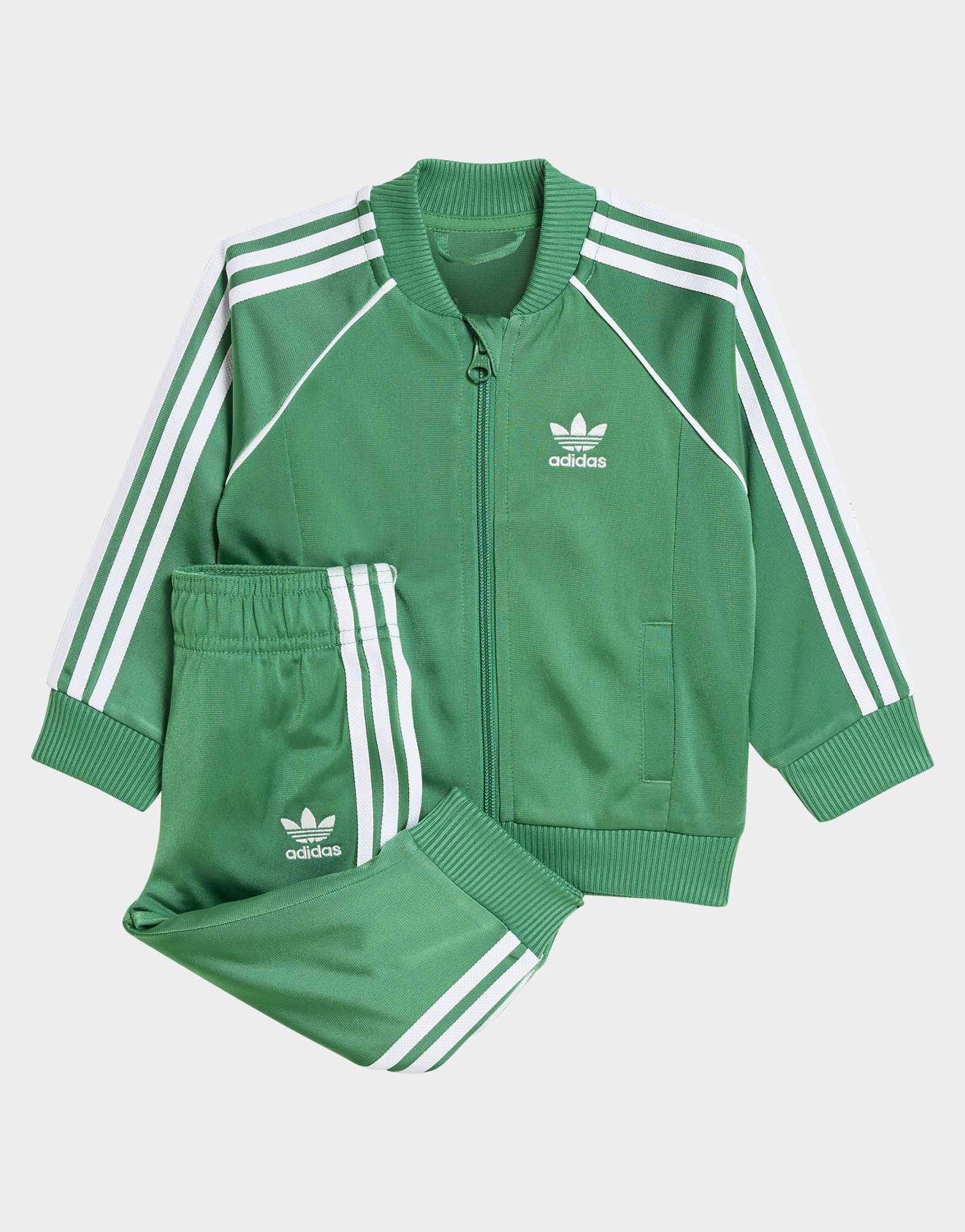 Green adidas Originals SST Tracksuit Infant JD Sports UK