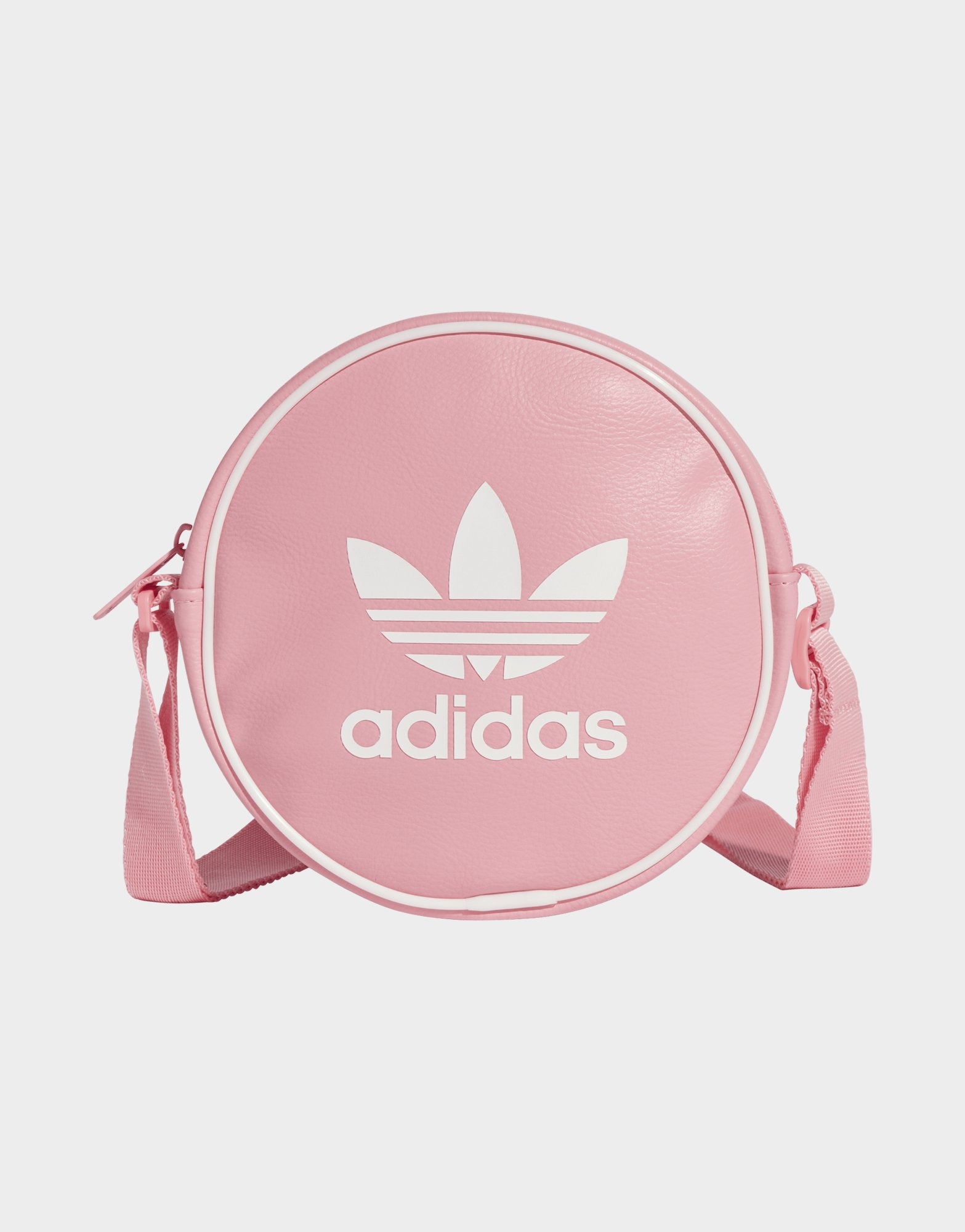 Pink adidas Originals Adicolor Classic Round Bag | JD Sports UK