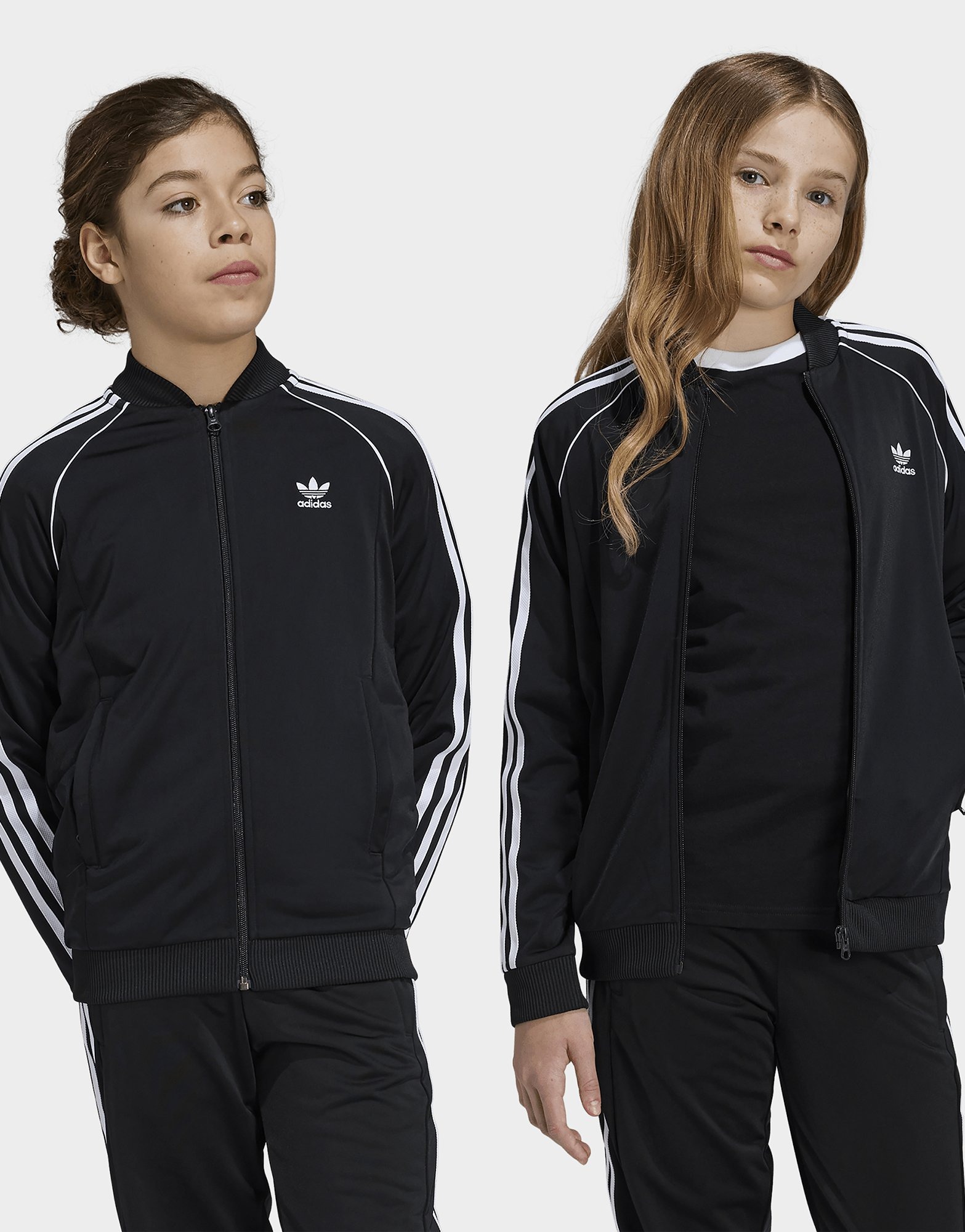 Black adidas Adicolor SST Track Top Kids | JD Sports UK