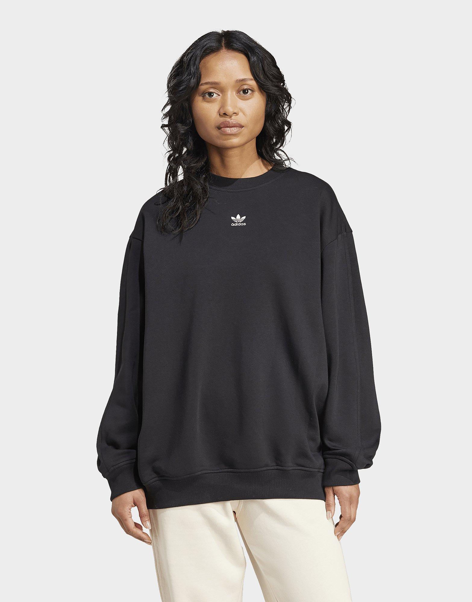 adidas Originals Sudadera cuello redondo Essentials Fleece Long Oversized