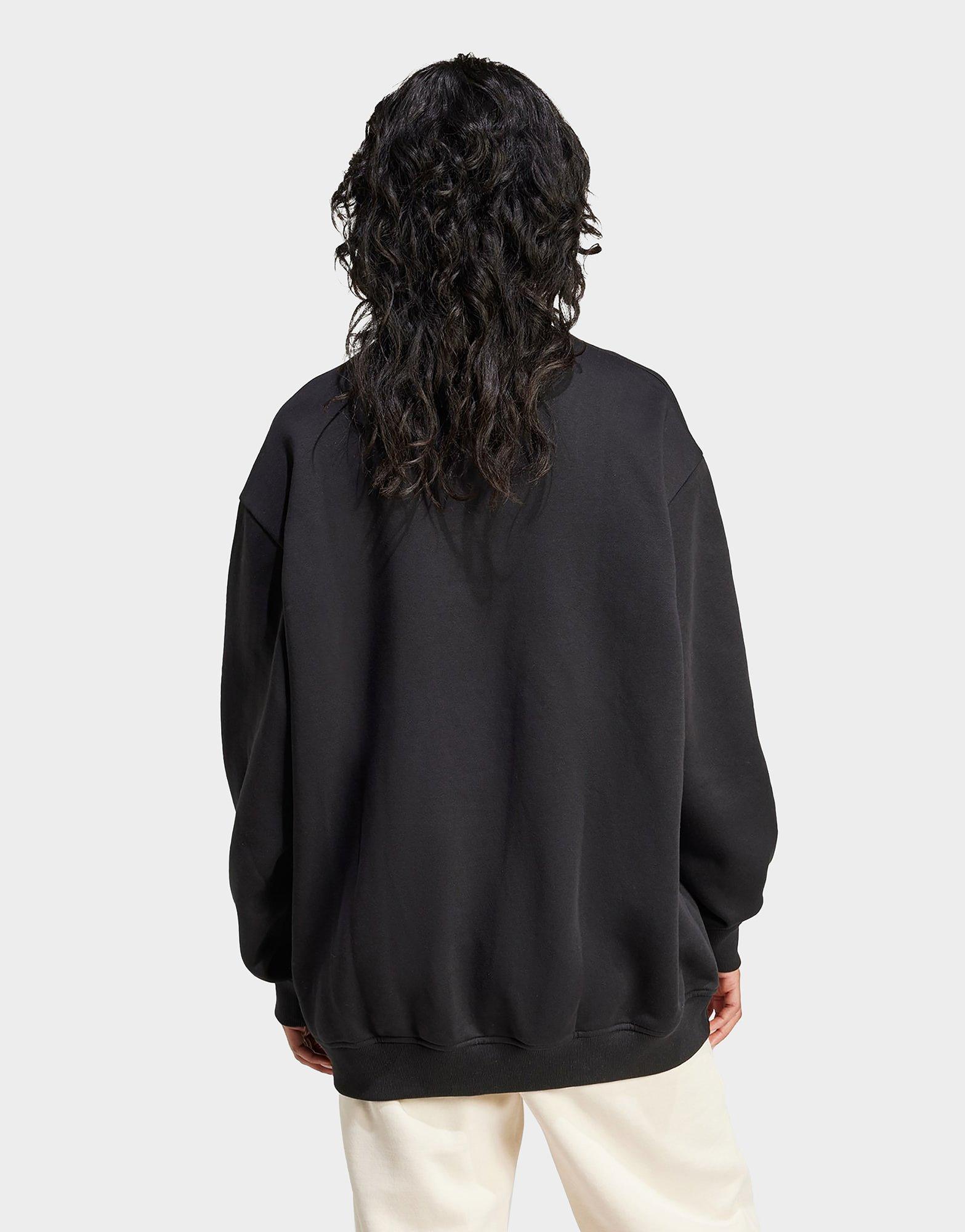 adidas Originals Sudadera cuello redondo Essentials Fleece Long Oversized