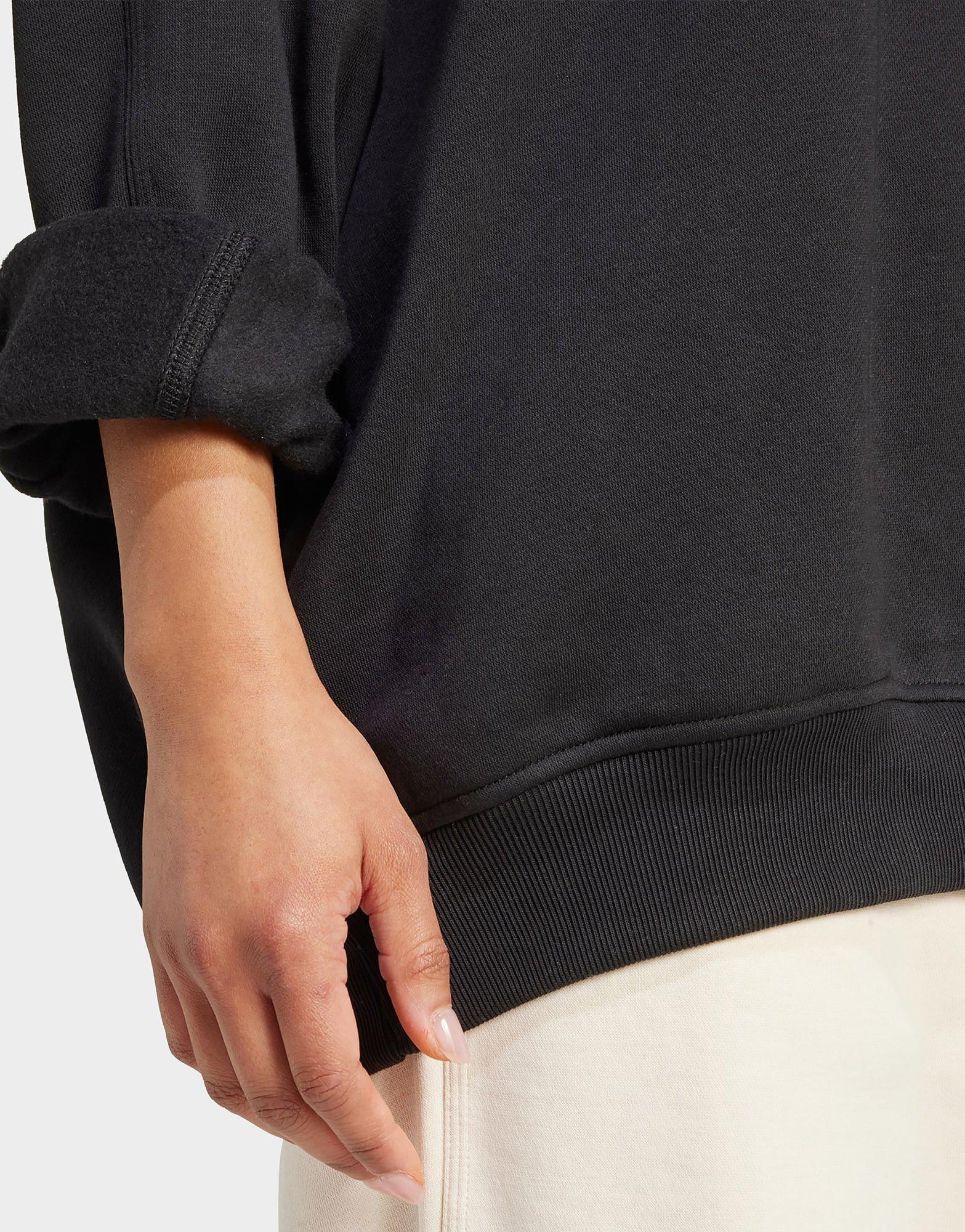 adidas Originals Sudadera cuello redondo Essentials Fleece Long Oversized