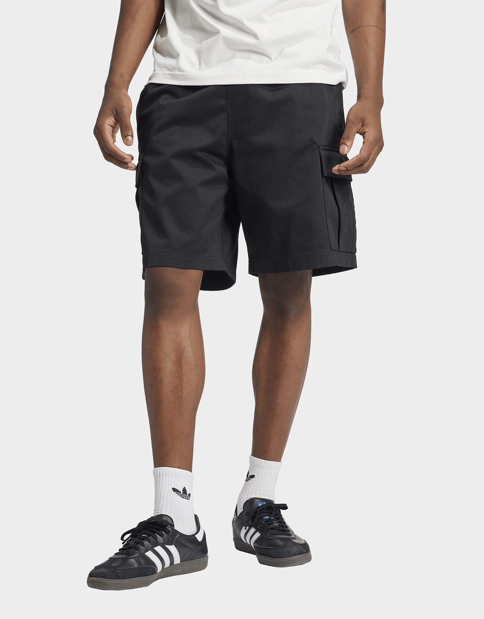 Black adidas Cargo Shorts | JD Sports UK