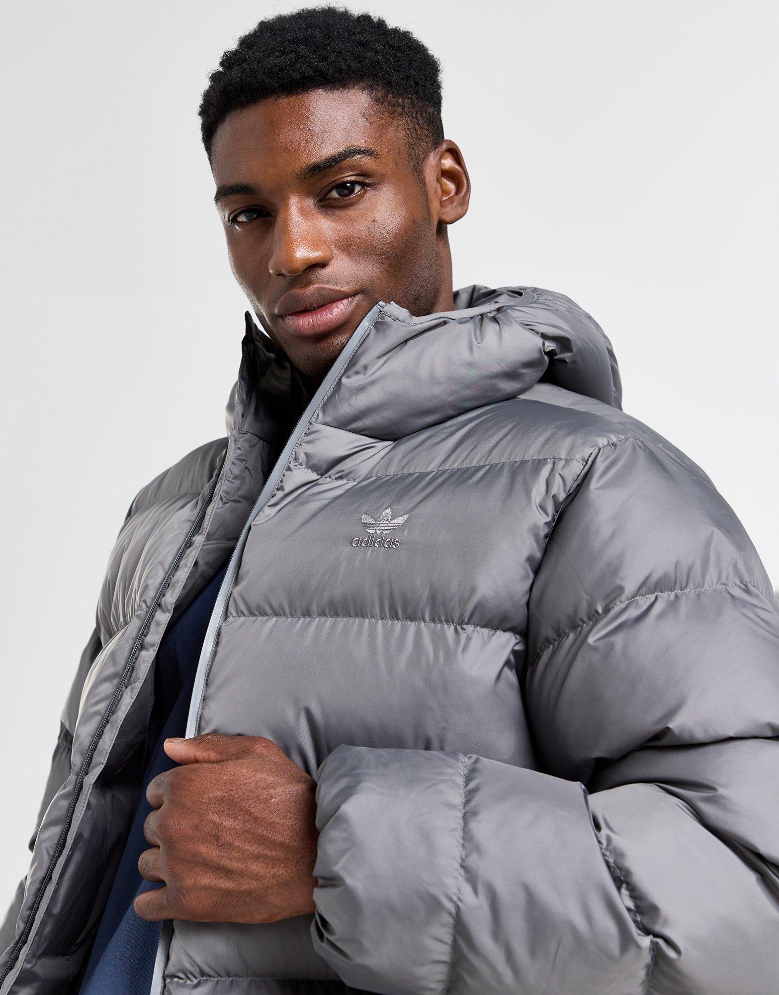 Grey adidas jacket 2025