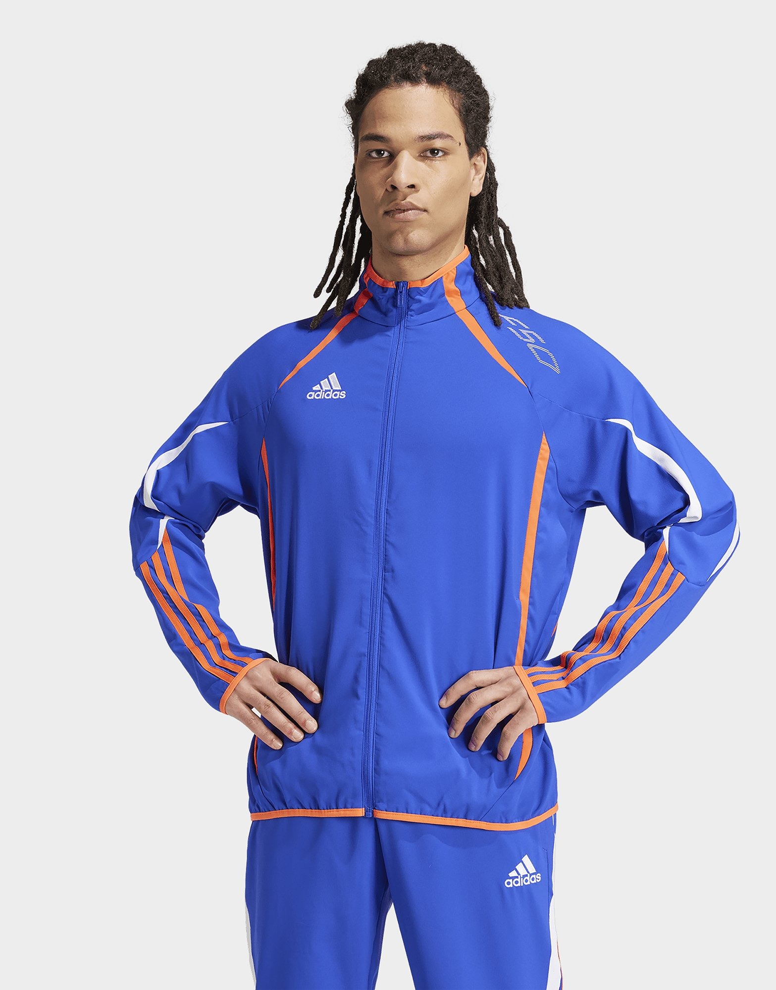 Adidas modern varsity woven jacket on sale