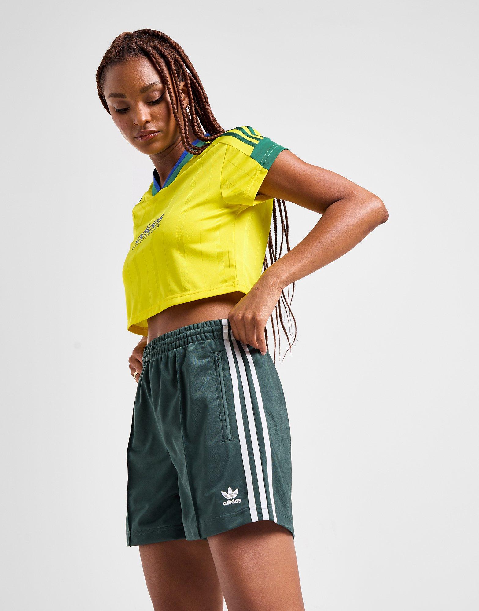 Green adidas Originals Firebird Shorts | JD Sports UK