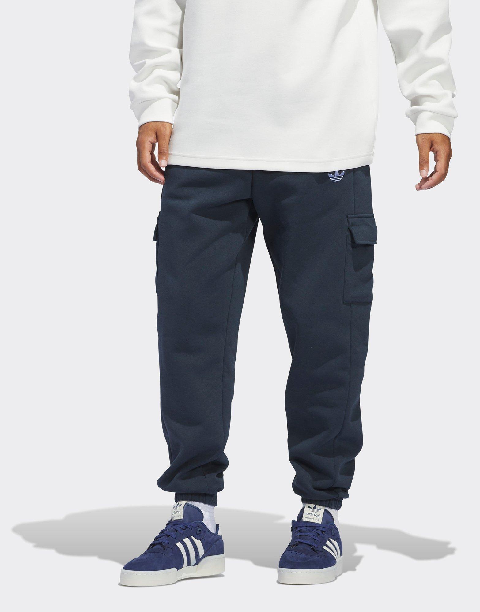 Blue adidas Originals Basketball Cargo Sweat Tracksuit Bottoms Gender Neutral JD Sports Singapore