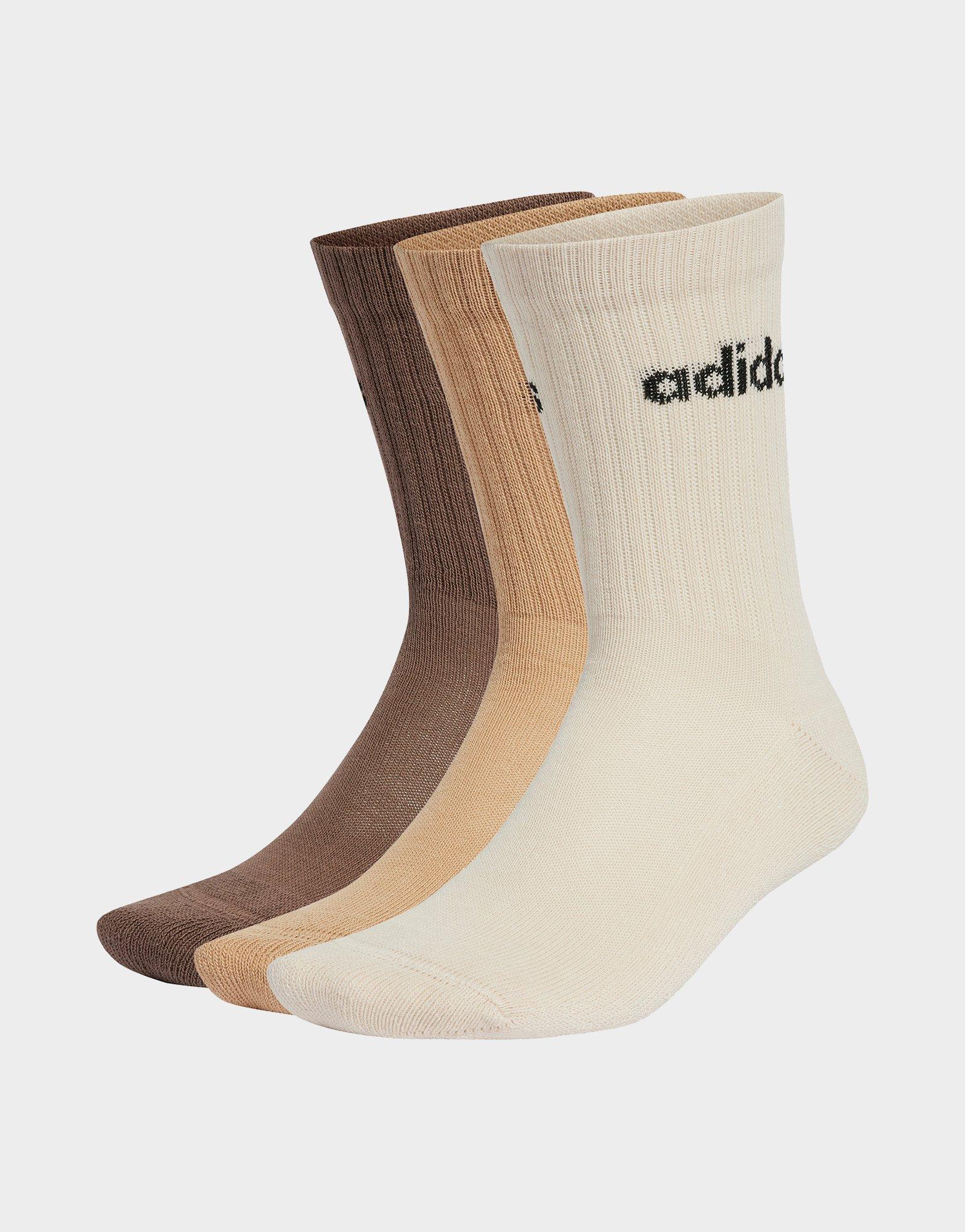 adidas Linear Crew Cushioned Socks 3 Pairs