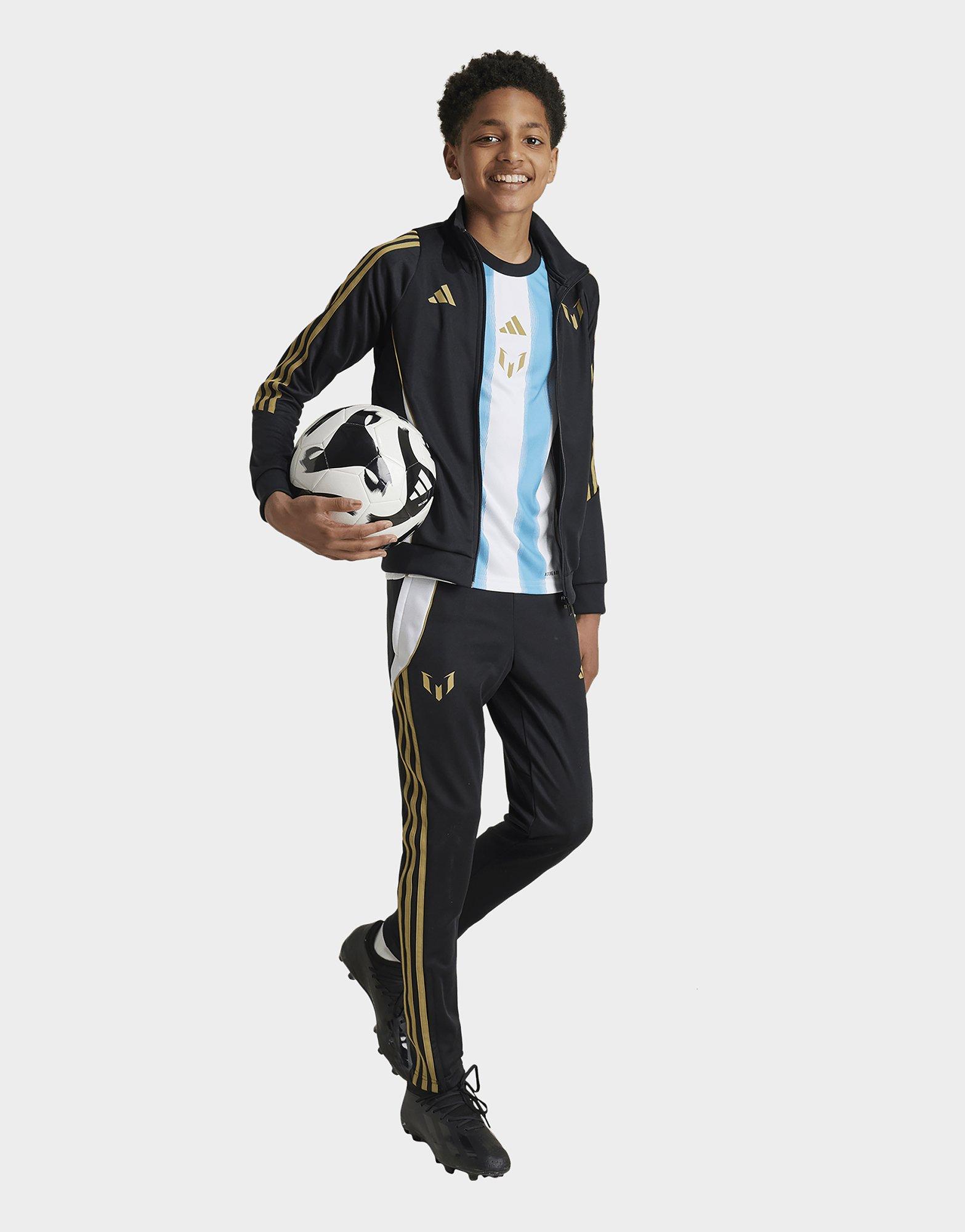 Black adidas Messi Track Suit Jacket Kids JD Sports UK
