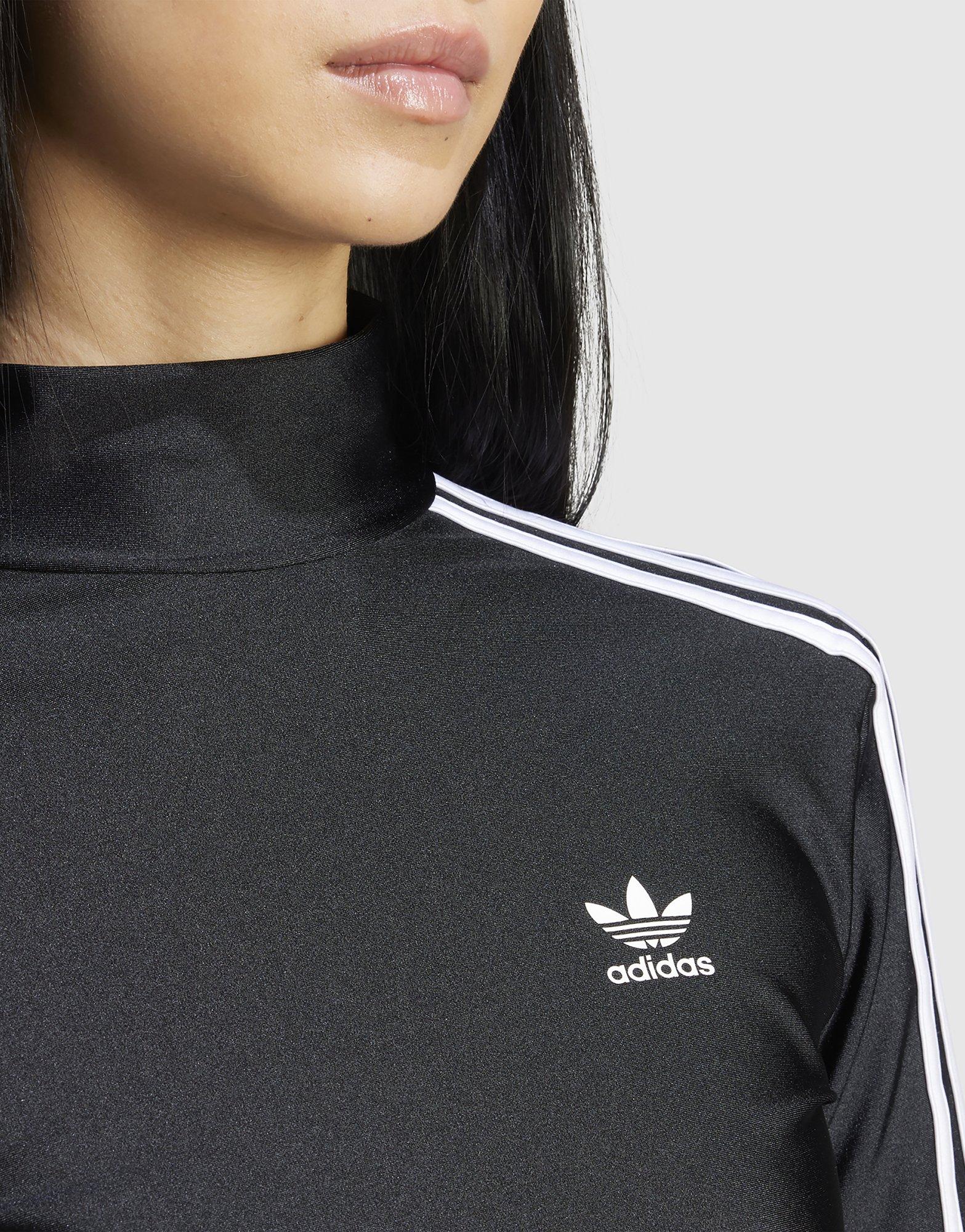 adidas Adicolor 3-Stripes Turtleneck Long Sleeve Tee