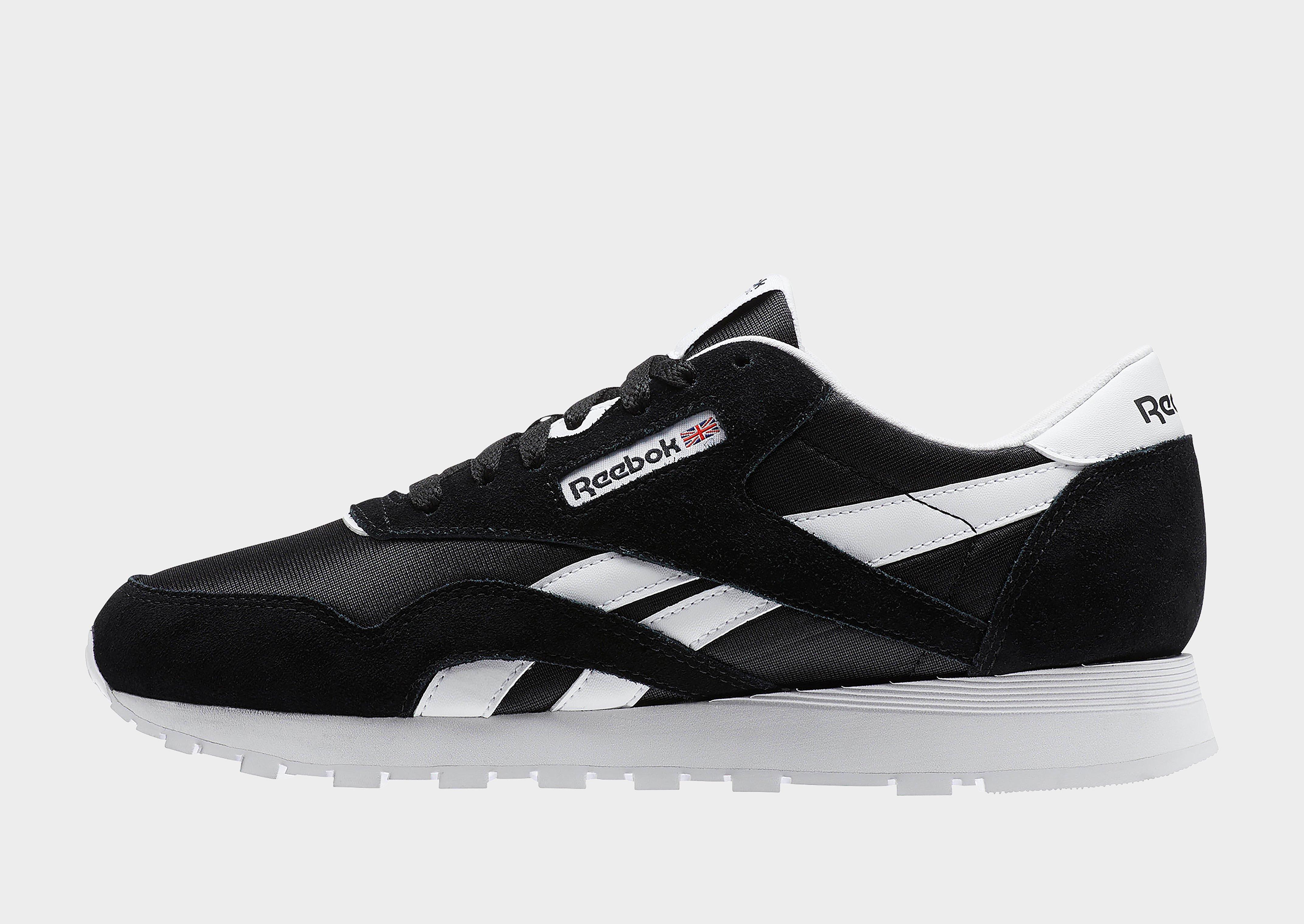 reebok classic junior black