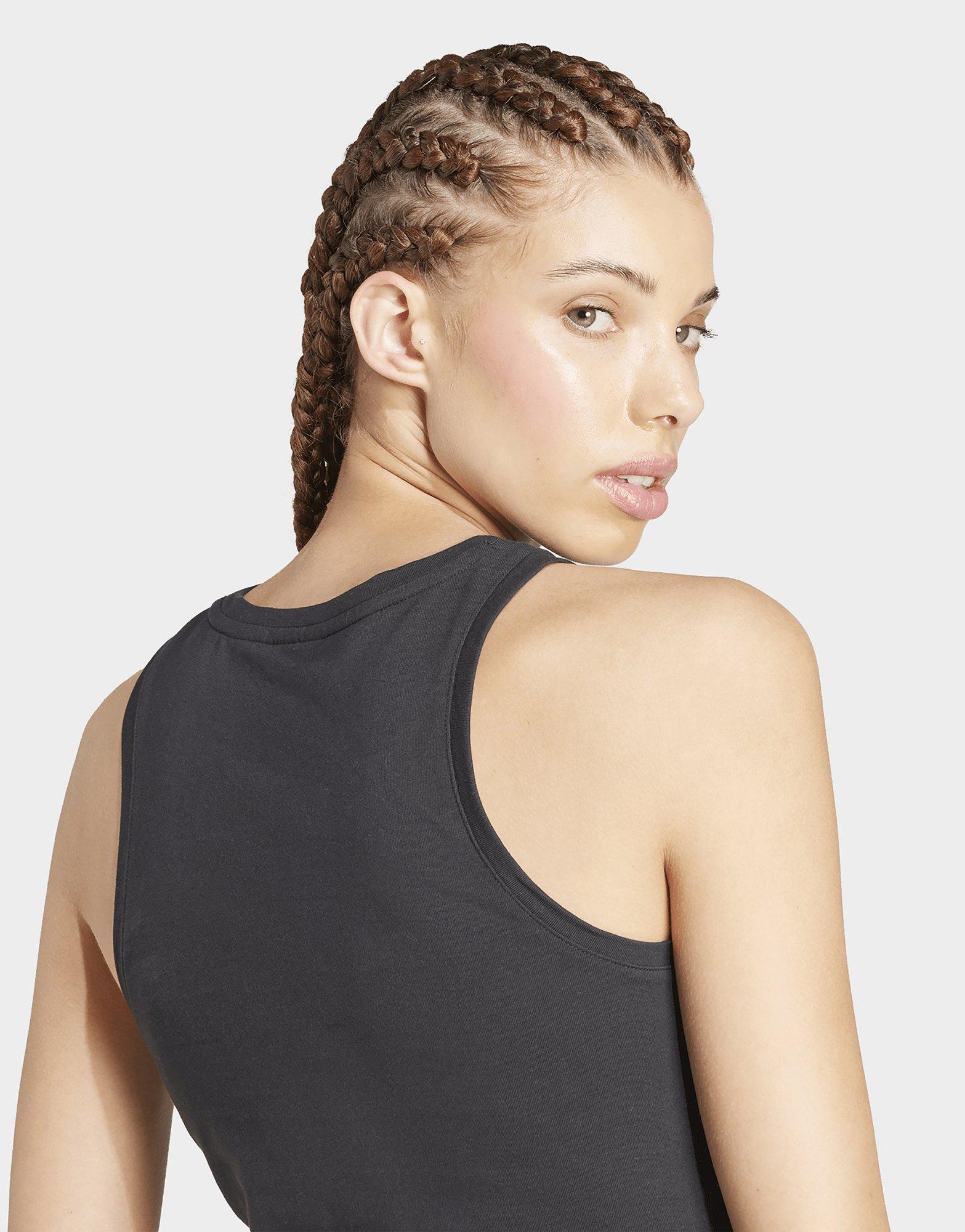 adidas Essentials Linear Slim-Fit Katoenen Tanktop