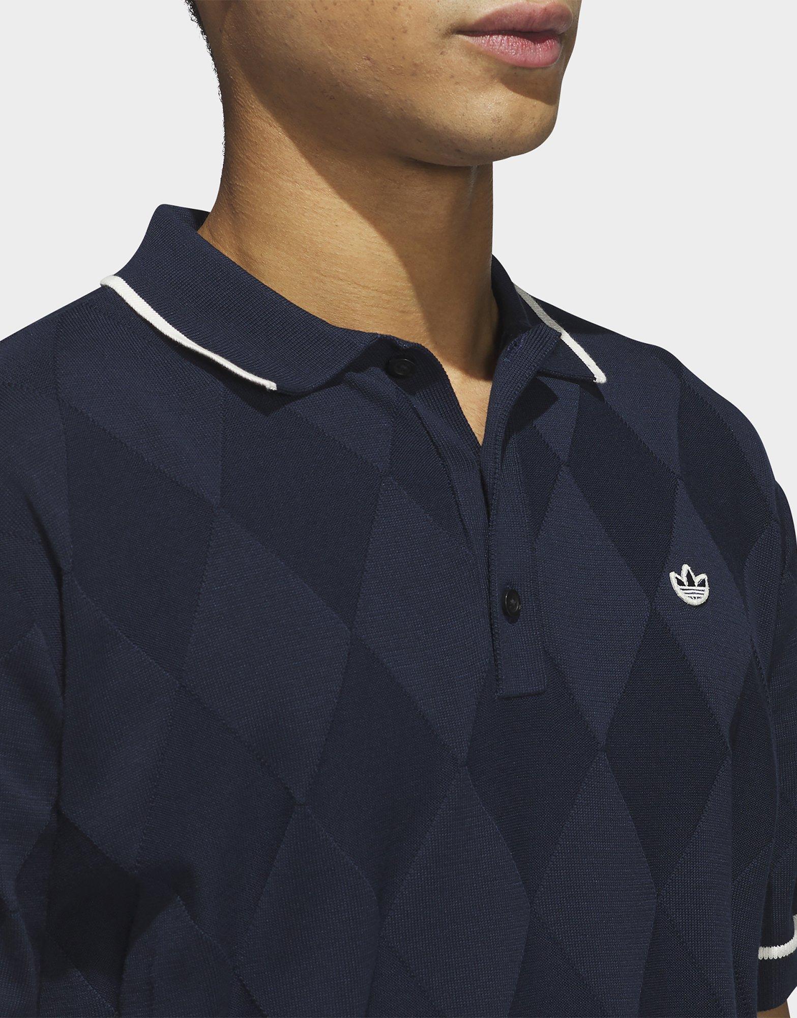 adidas Polo maille Argyle Originals
