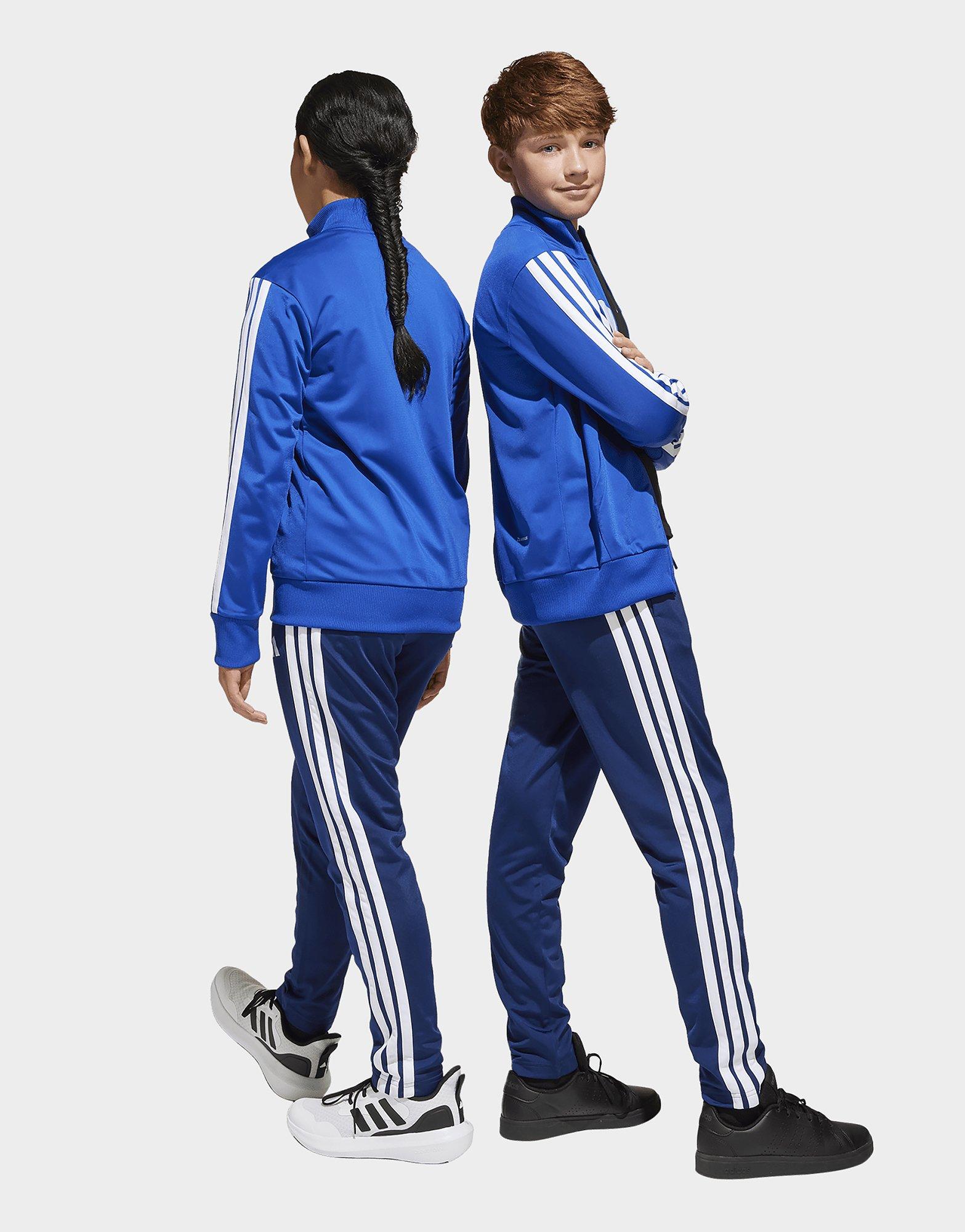 adidas Seasonal Essentials Tiberio 3-Stripes Tricot Track Suit Kids