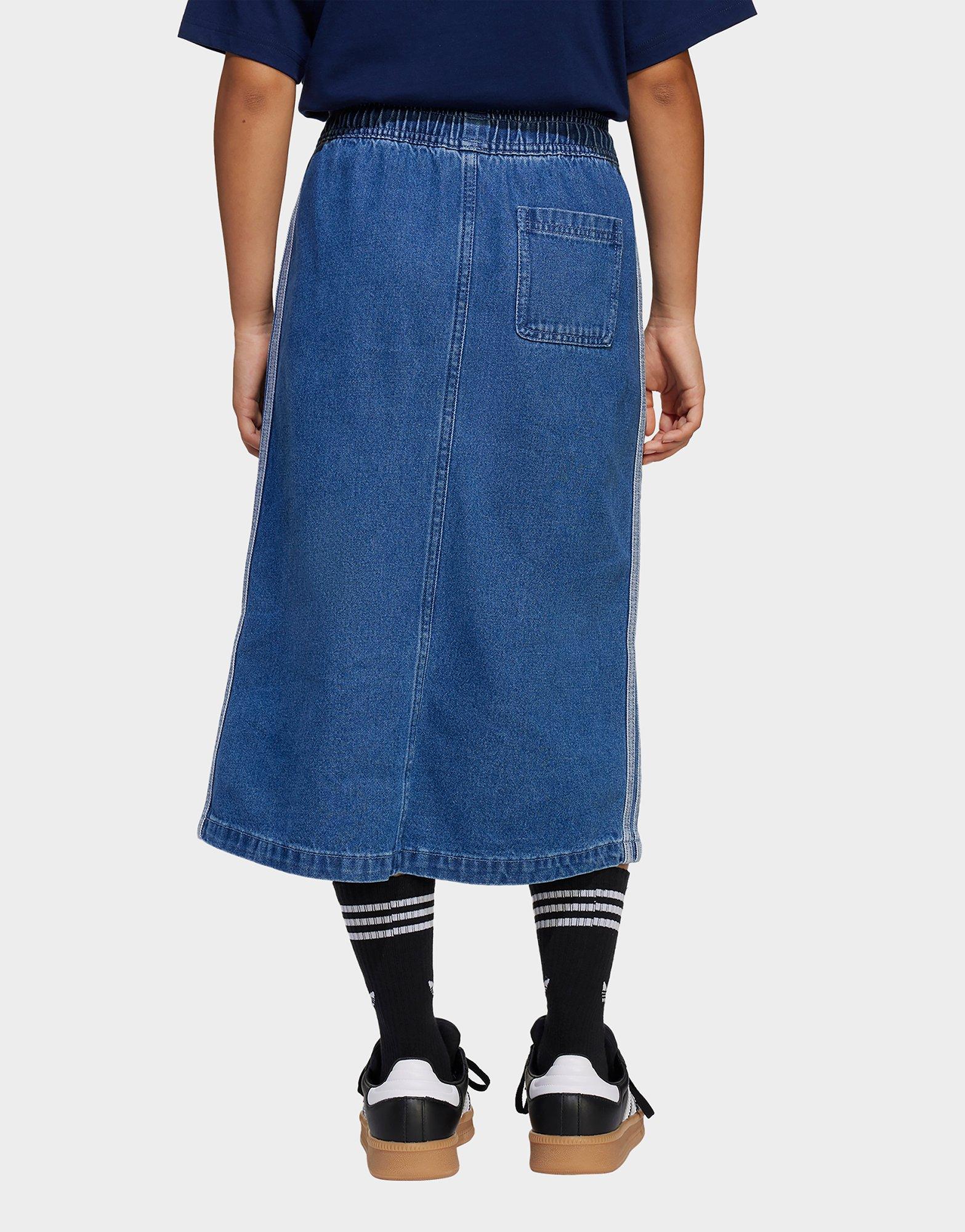 Blue adidas Denim Skirt | JD Sports UK