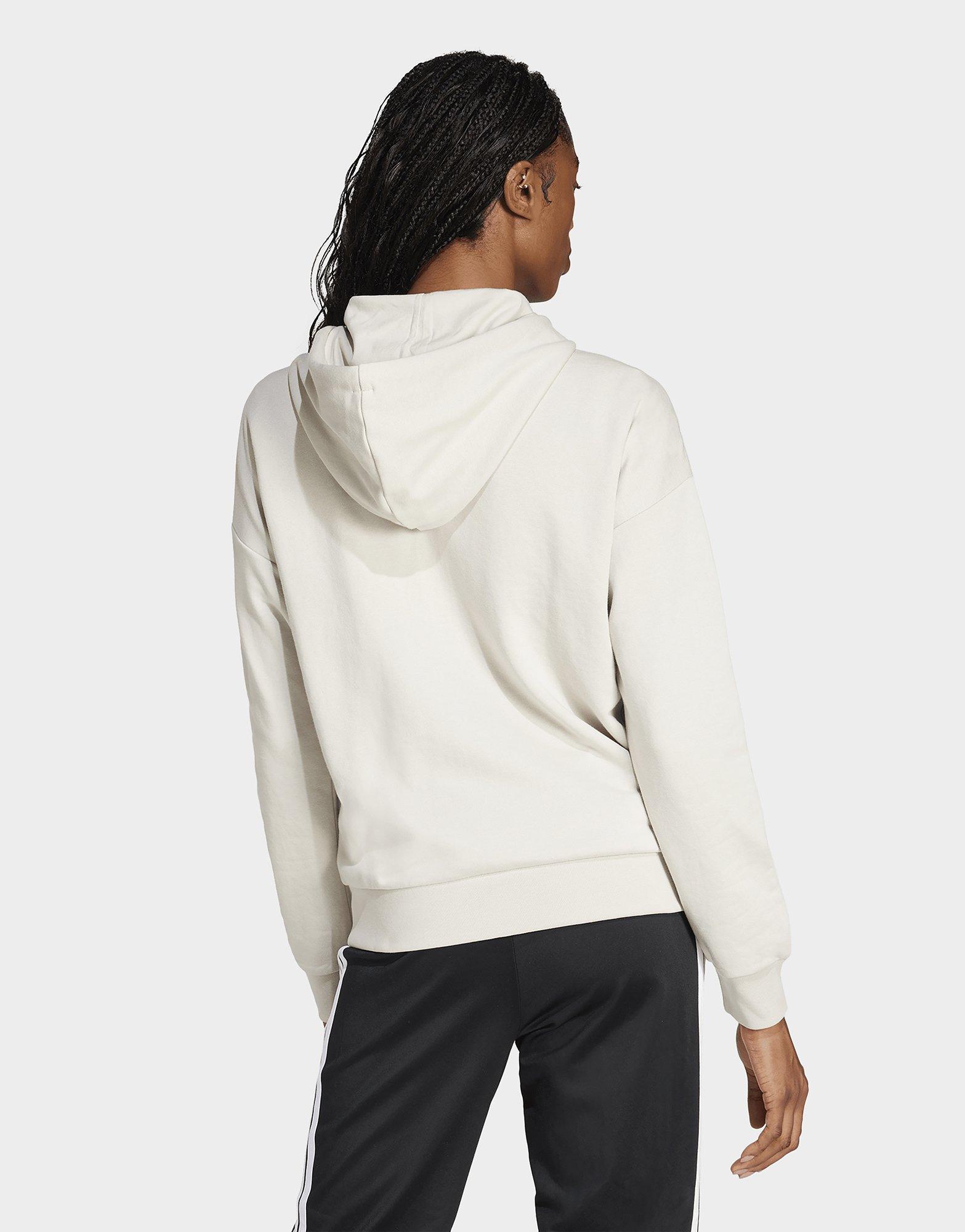 adidas Veste À Capuche Entièrement Zippée French Terry Essentials Linear (grandes Tailles)