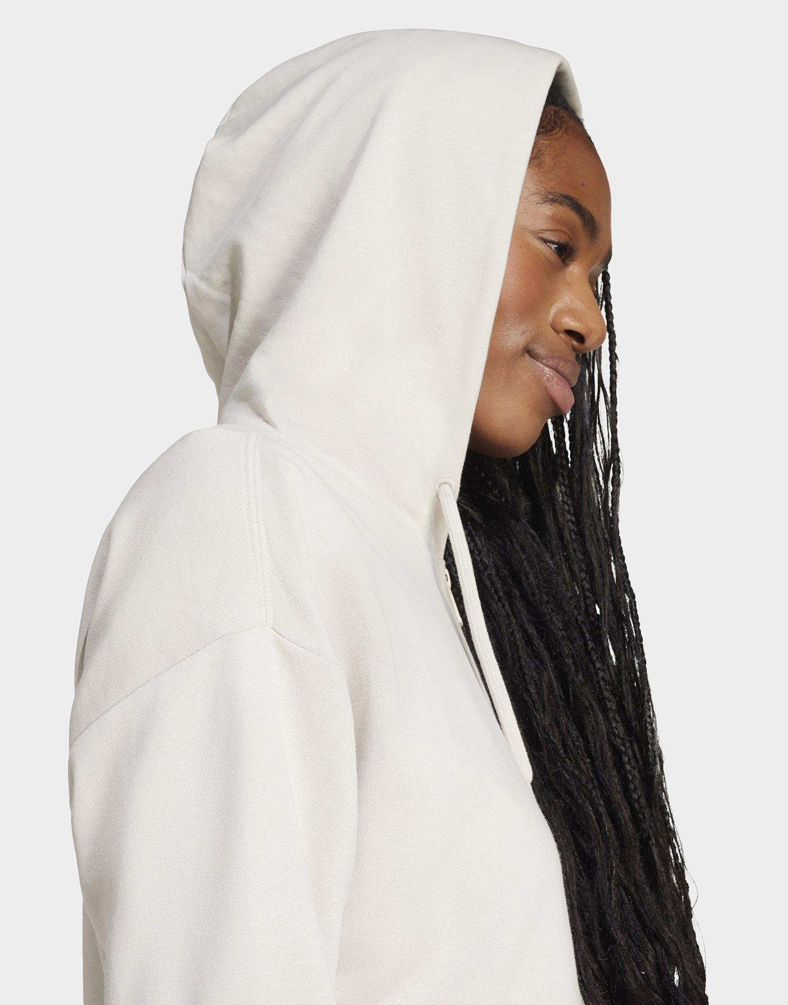 adidas Veste À Capuche Entièrement Zippée French Terry Essentials Linear (grandes Tailles)