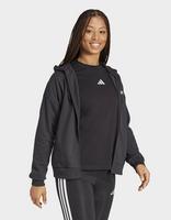 adidas Felpa Con Cappuccio Essentials Linear Full-zip French Terry