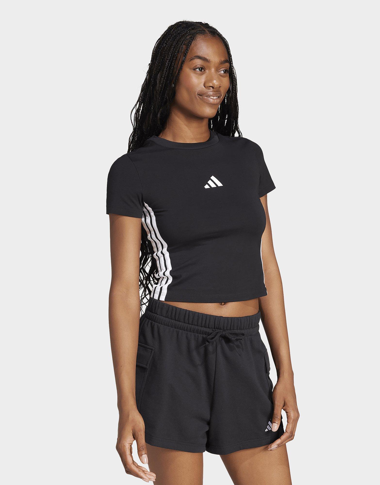 adidas Essentials 3-Stripes Slim Baby Tee
