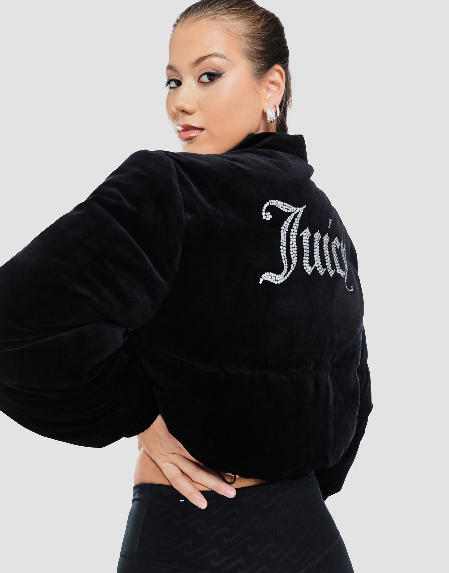 JUICY COUTURE Velour Puffer Jacket | JD Sports Australia - Wishupon