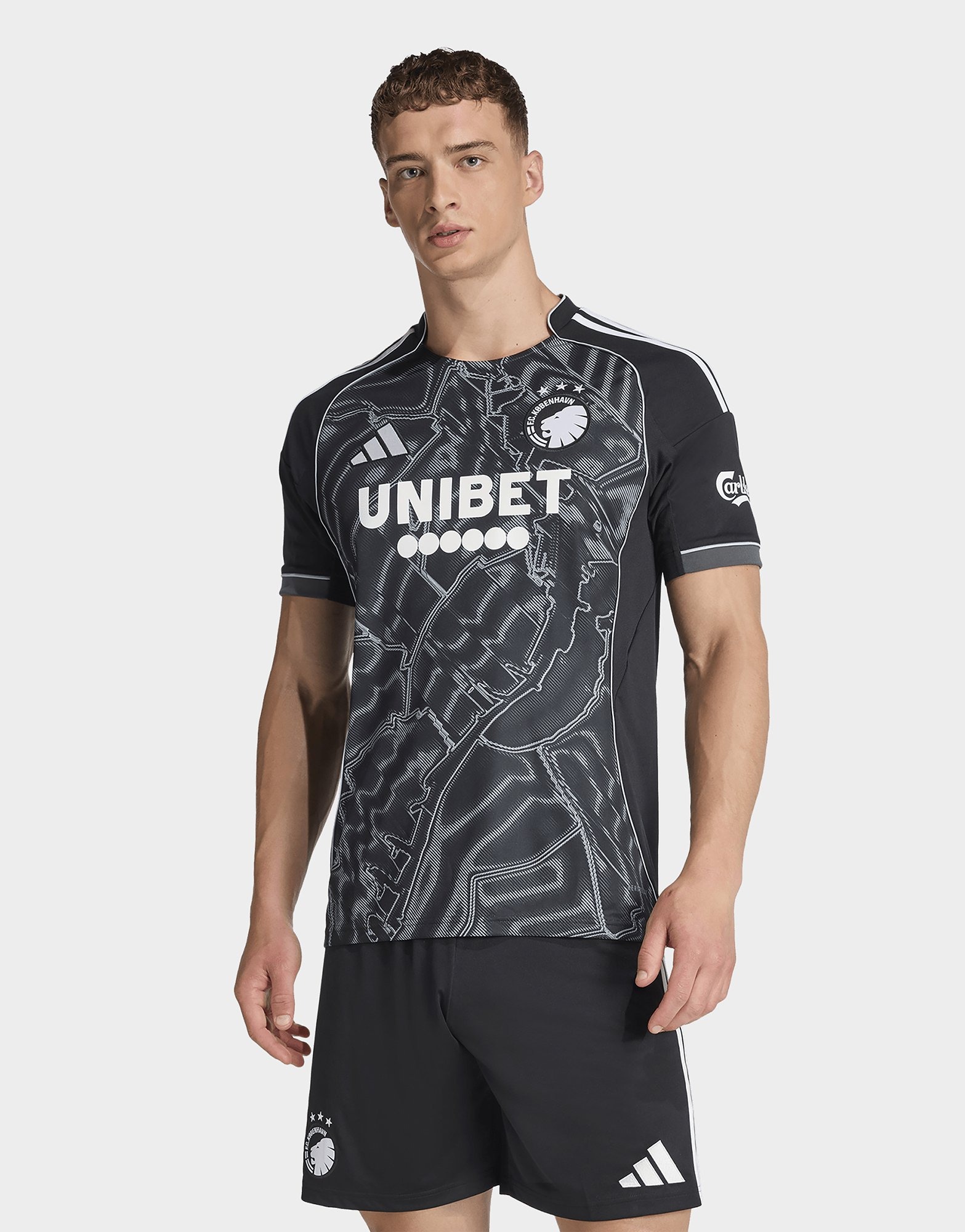 Black adidas Copenhagen 25/26 Away Jersey JD Sports UK
