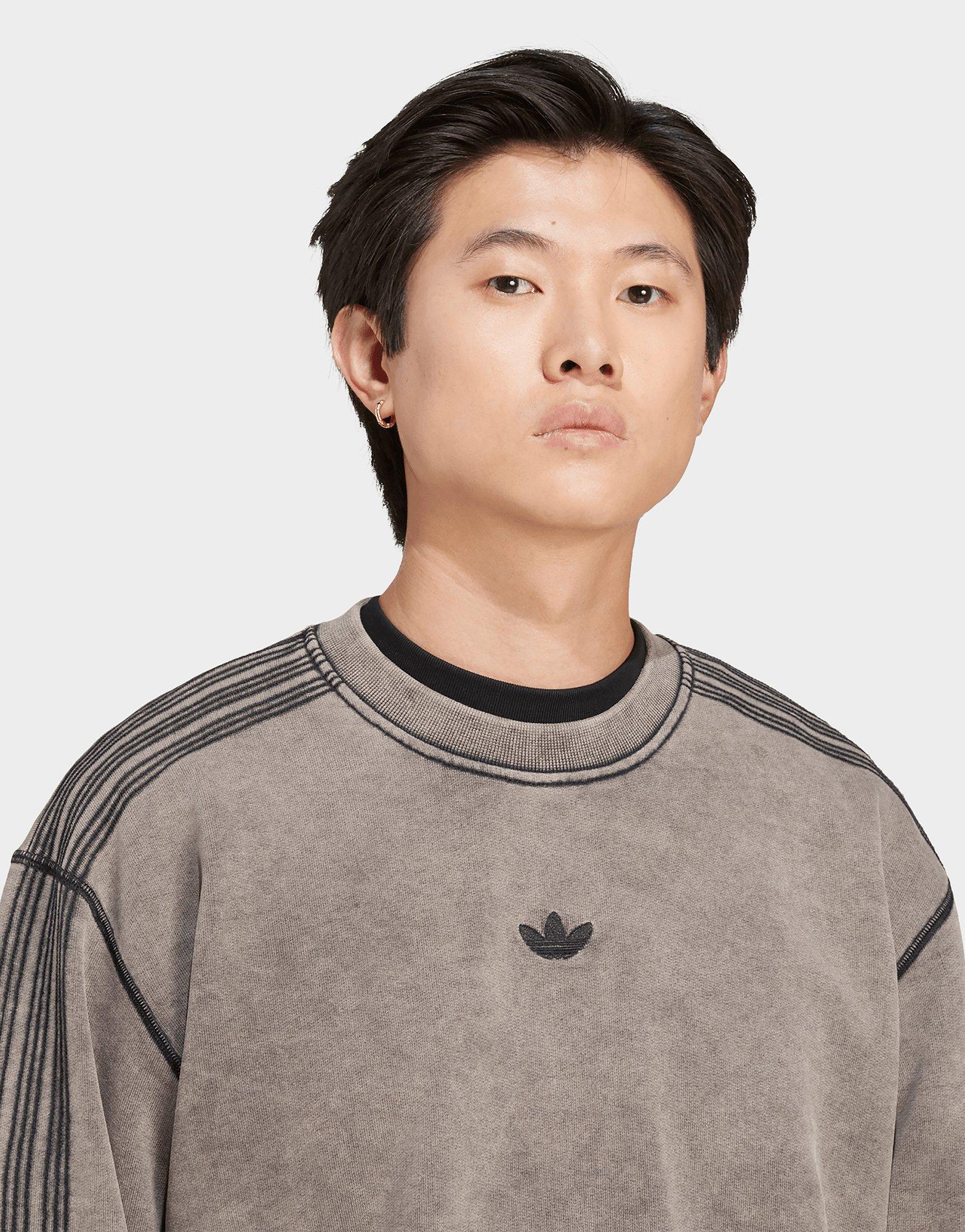 adidas Premium Essentials Retro Washed Crew Sweatshirt