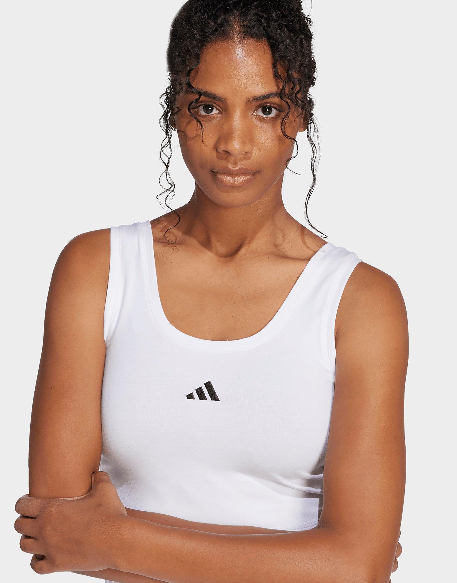 adidas Débardeur coton petit logo Essentials Lifestyle