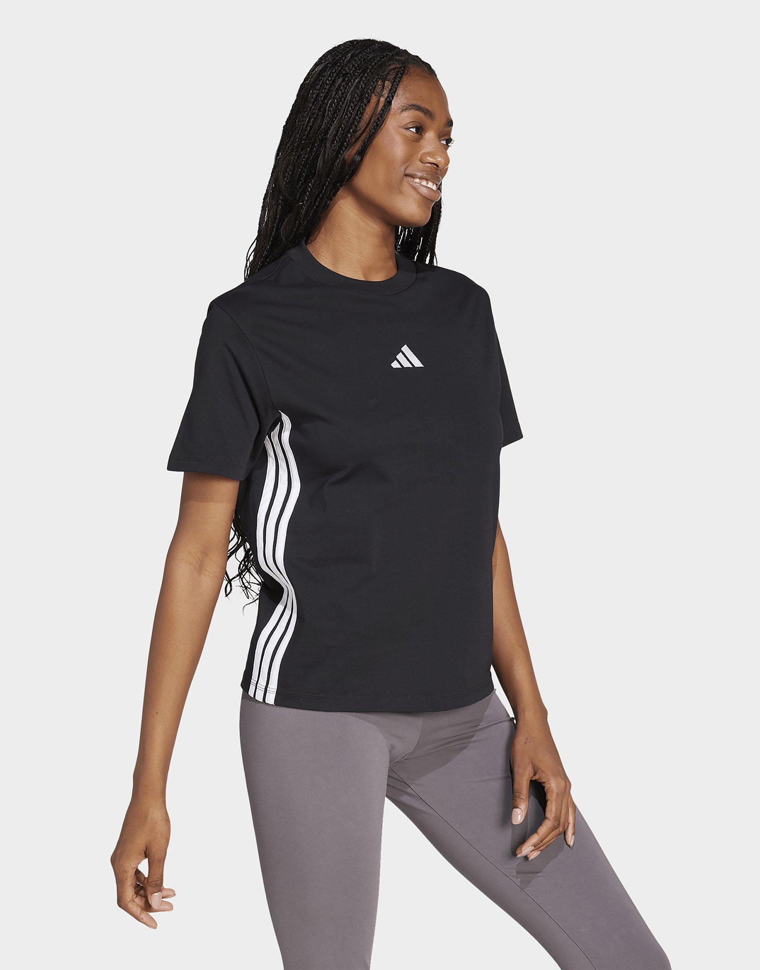 adidas Women's Essentials 3-Stripes Cotton T-Shirt