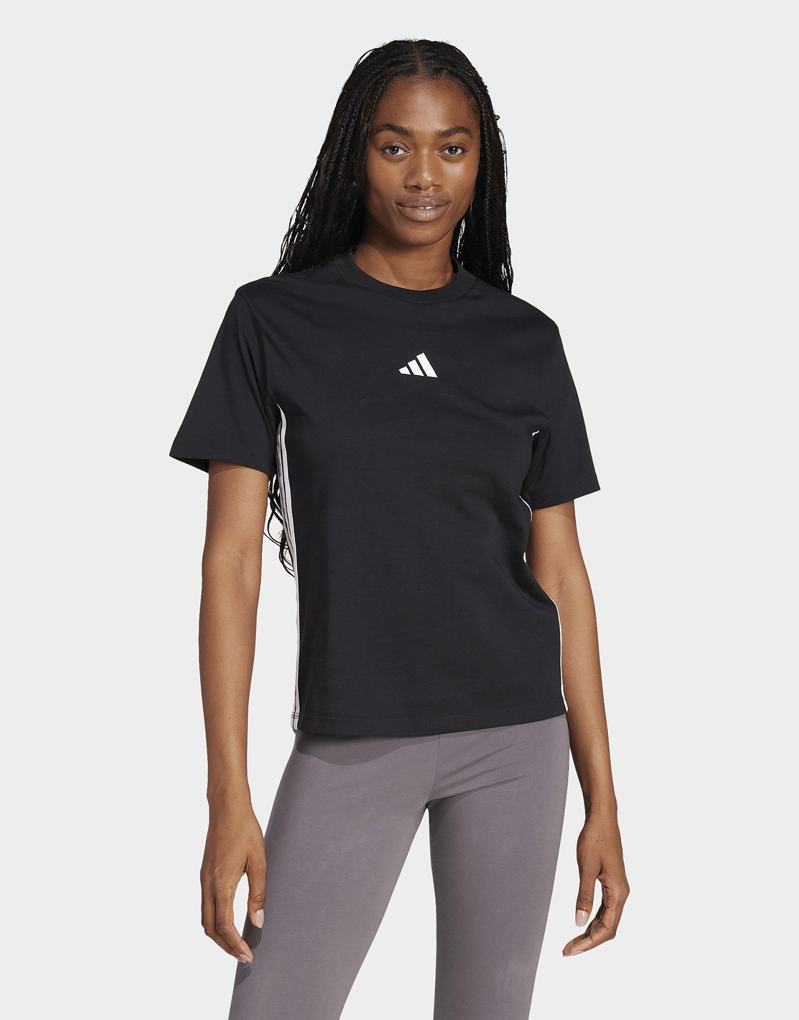 adidas Women's Essentials 3-Stripes Cotton T-Shirt