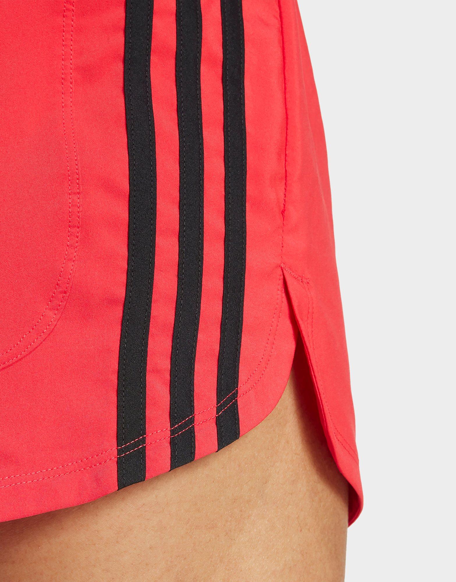 adidas Pacer Training 3-Streifen Woven High-Rise Shorts