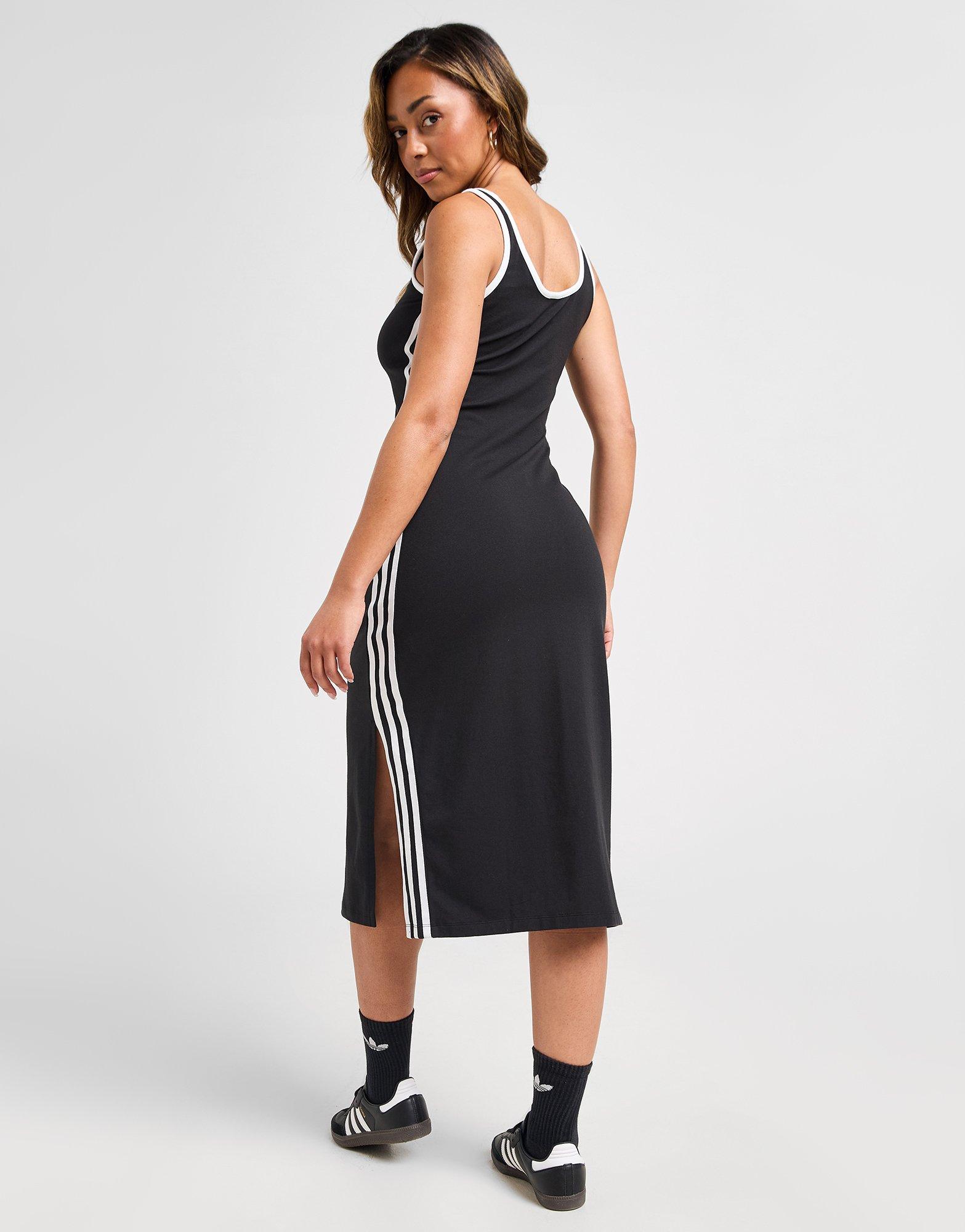 adidas Originals Adicolor 3-Streifen Tank Maxikleid
