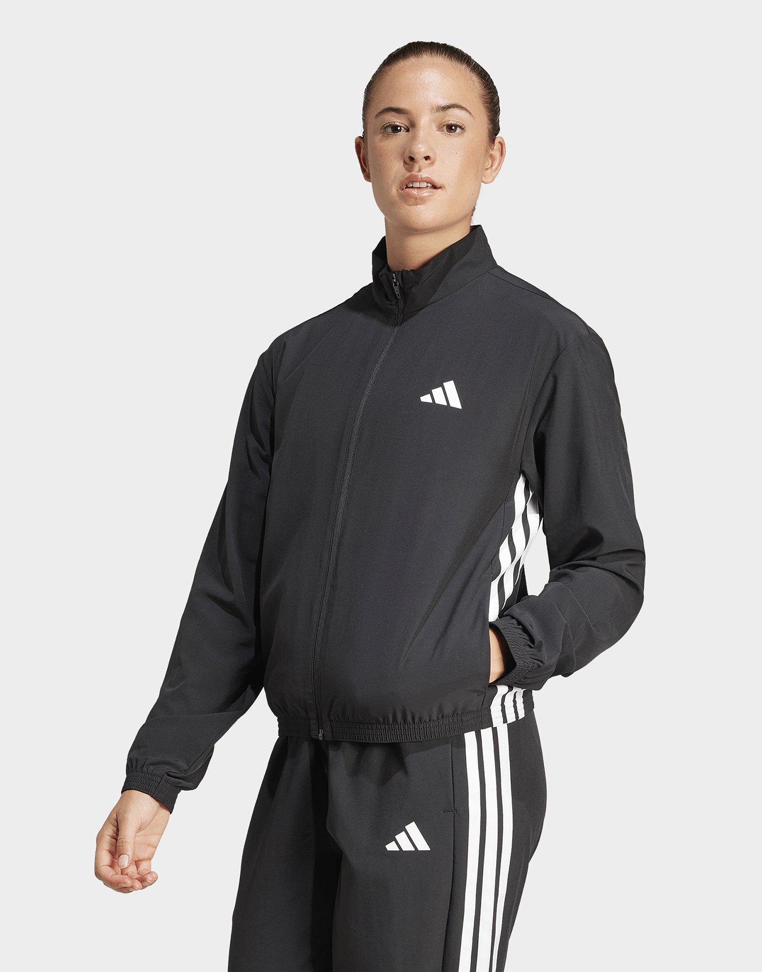 adidas Train Essentials 3-stripes Woven Warm-up Jacket
