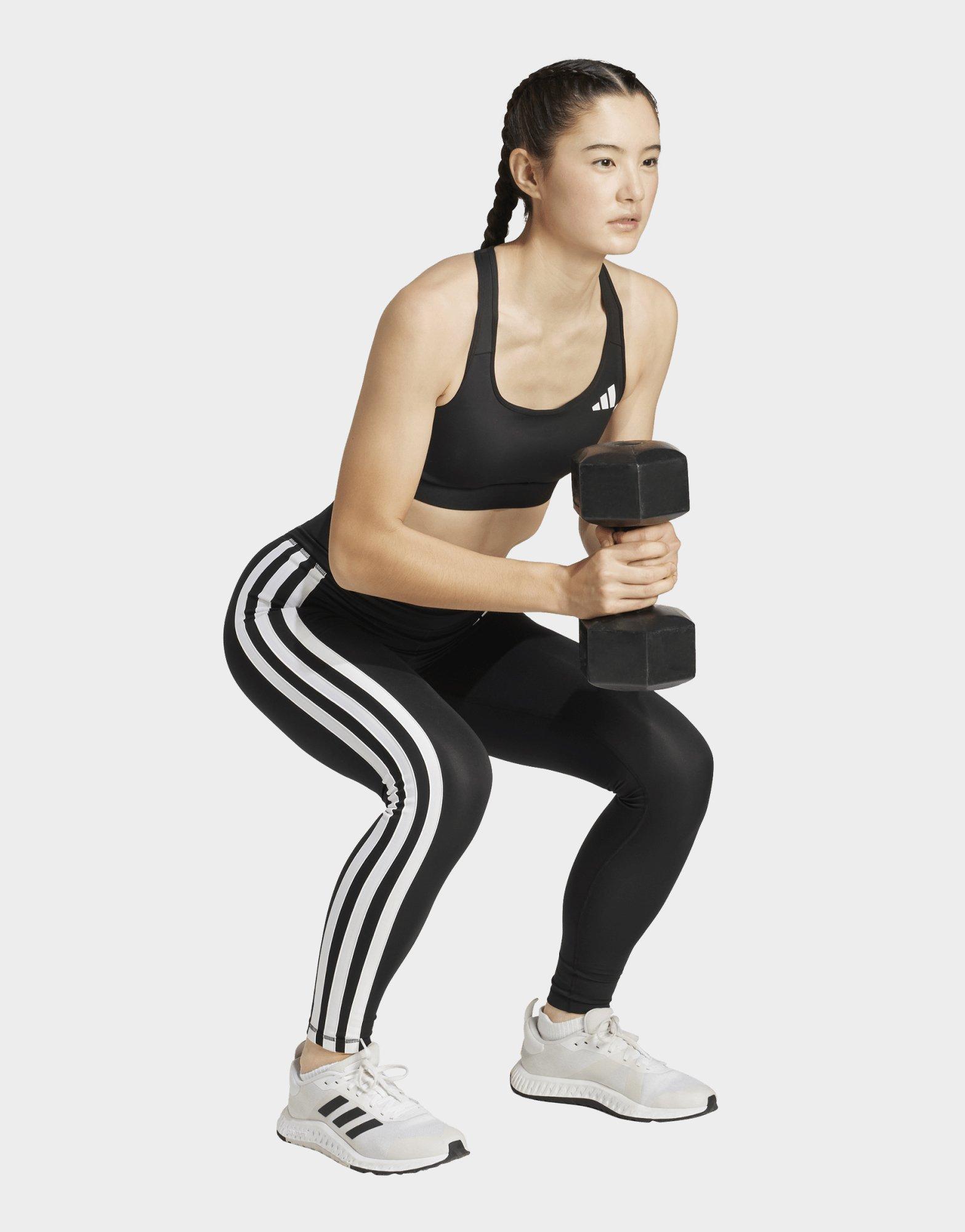adidas Legging 7/8 3 bandes Optime Essentials
